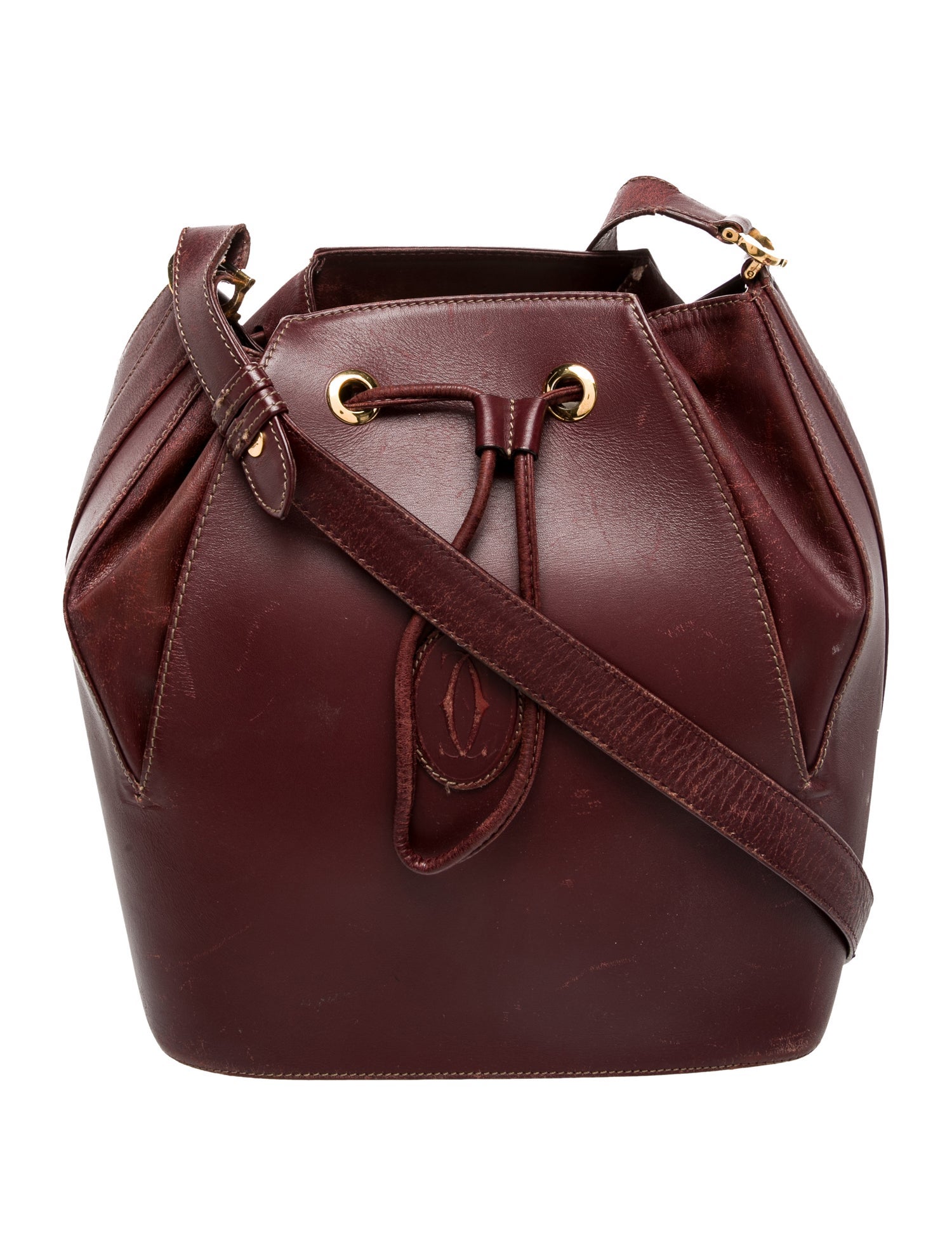 Cartier Leather Bucket Bag
