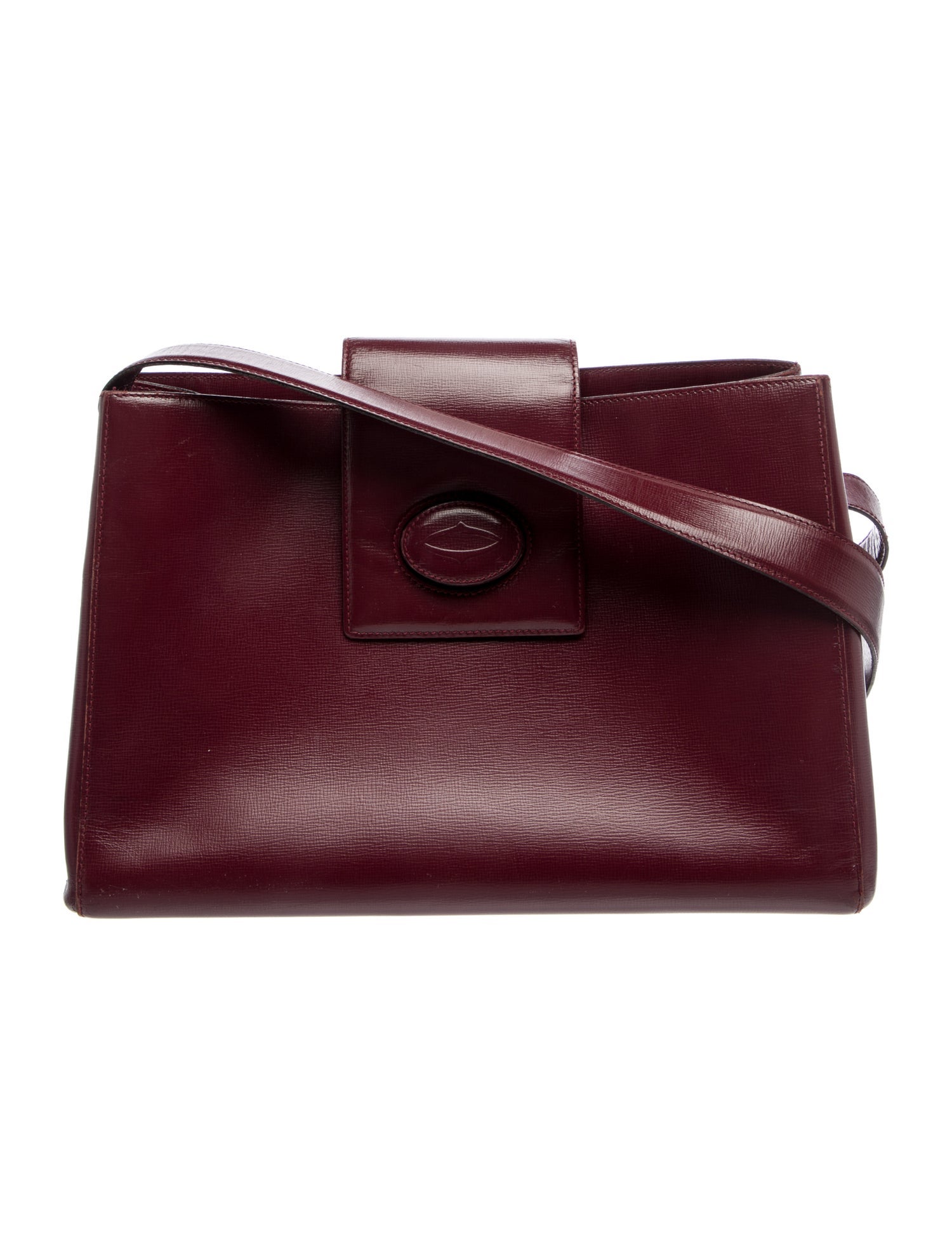 Cartier Leather Shoulder Bag