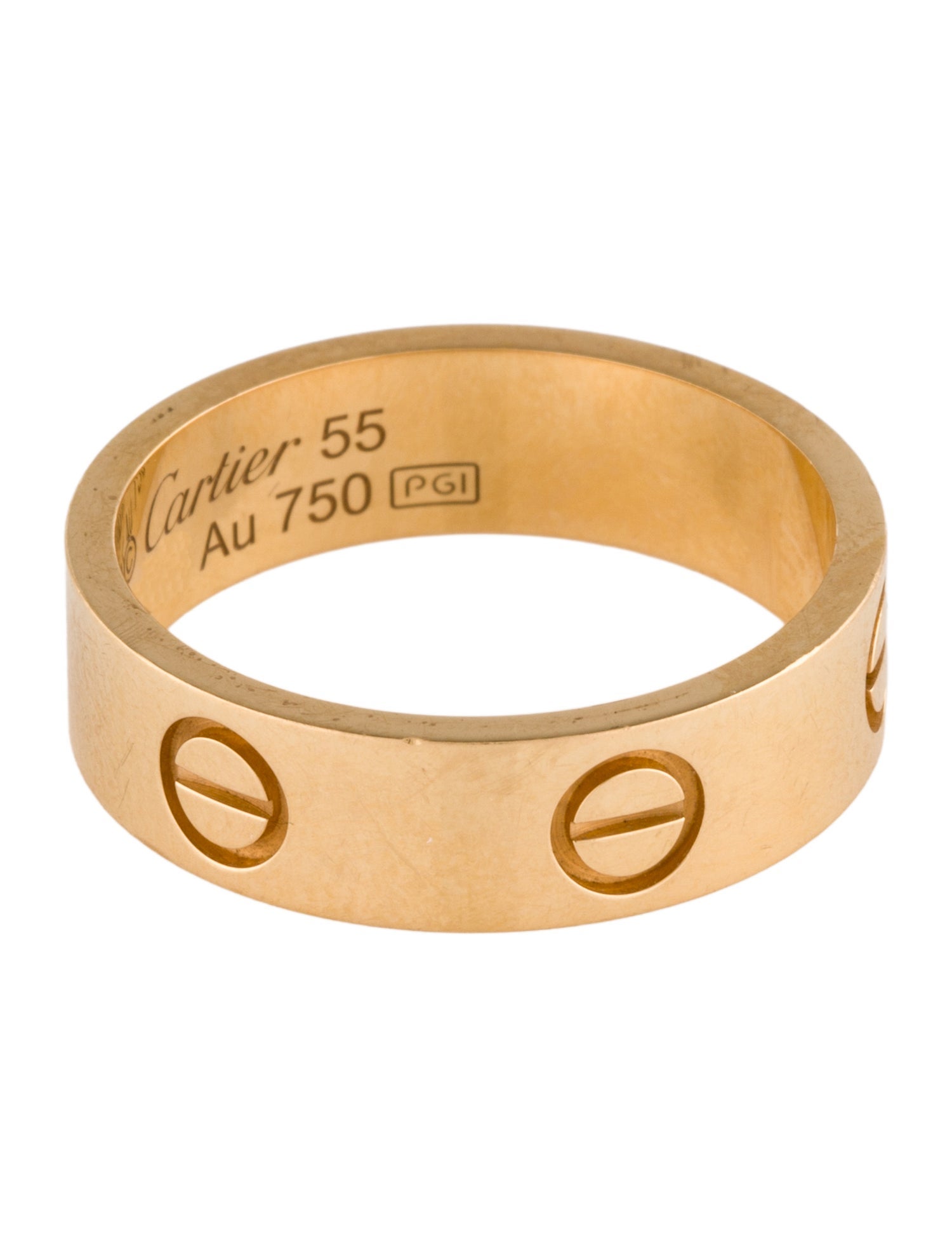Cartier LOVE Ring, Classic Model
