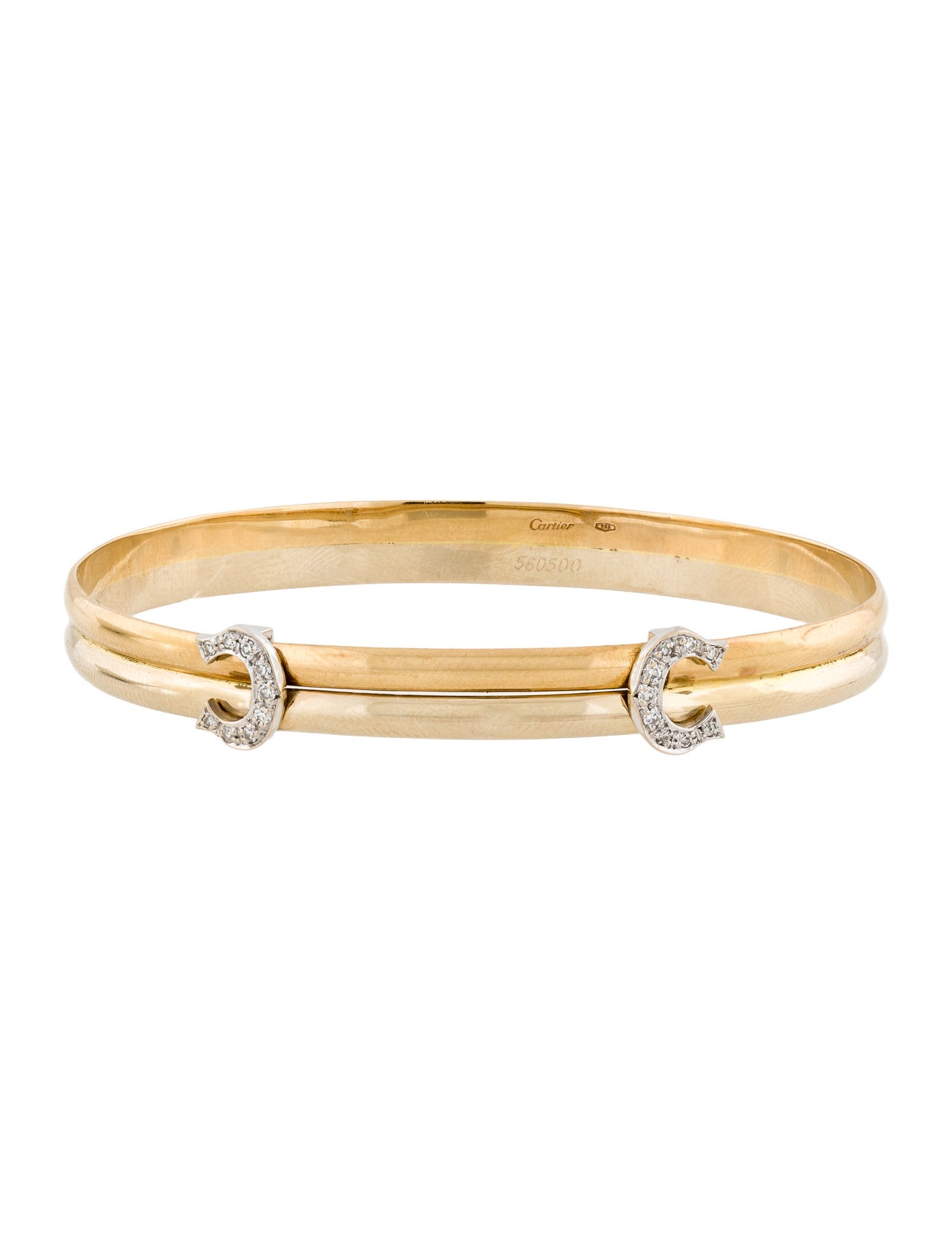 Cartier Vintage C de Cartier Bangle