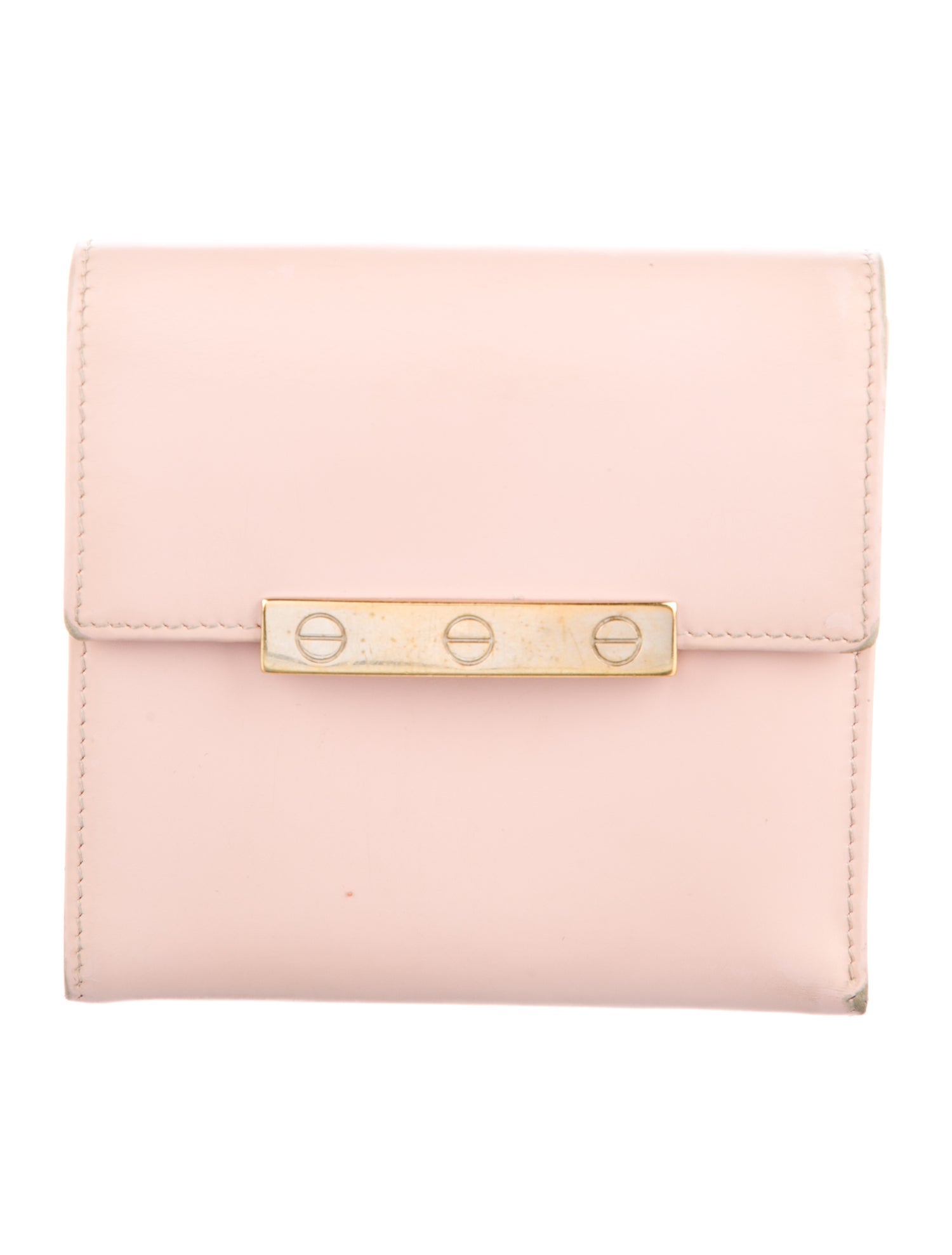 Cartier Leather Compact Wallet