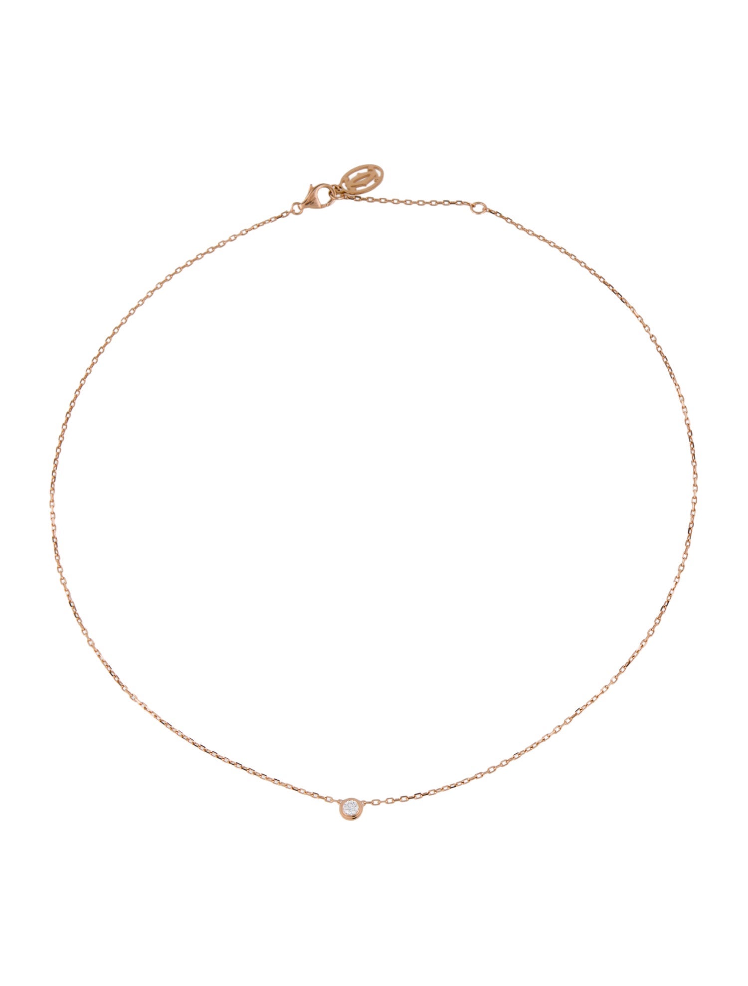 Cartier Diamond Cartier d'Amour Pendant Necklace, Small Model