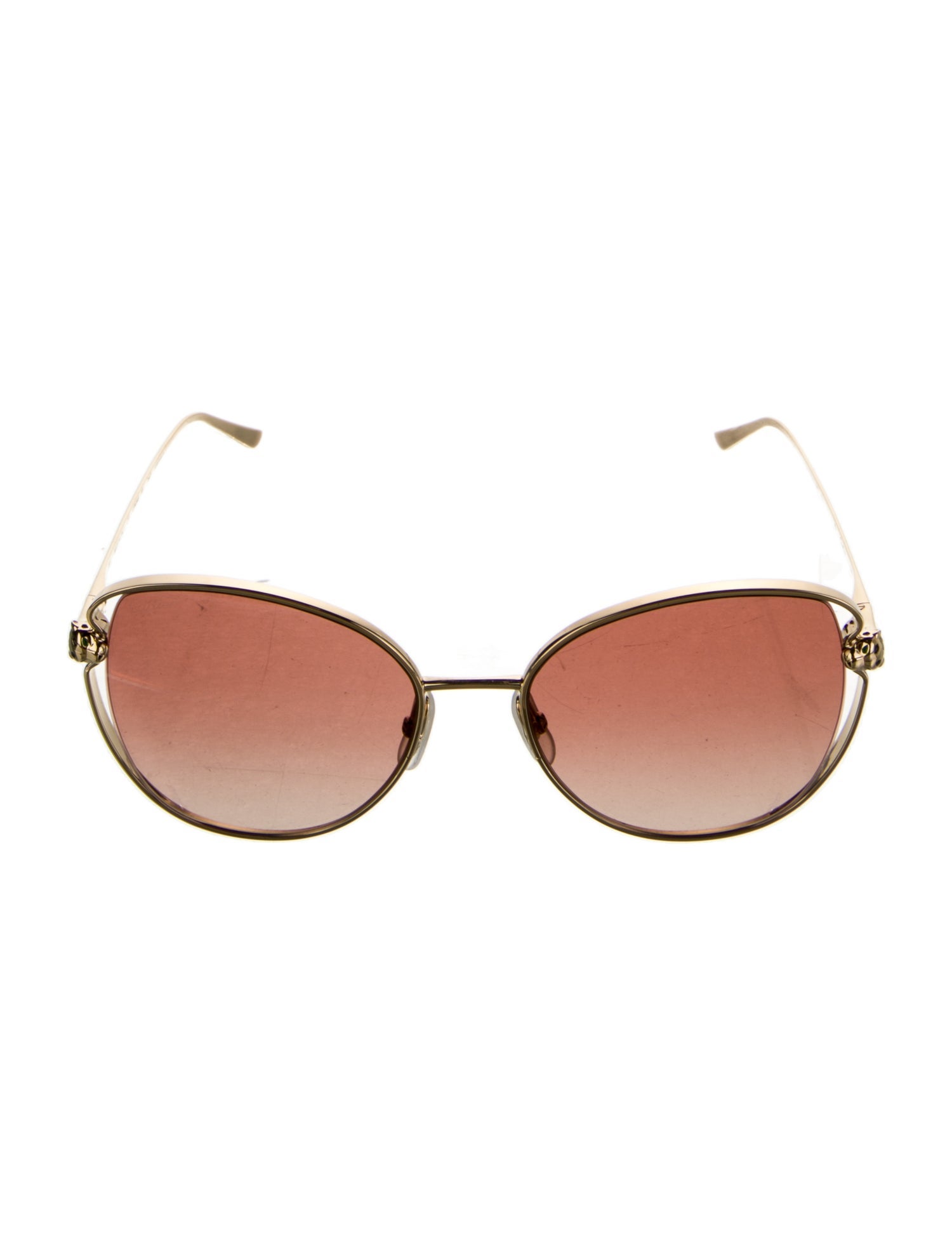Cartier Panthere De Cartier Round Sunglasses