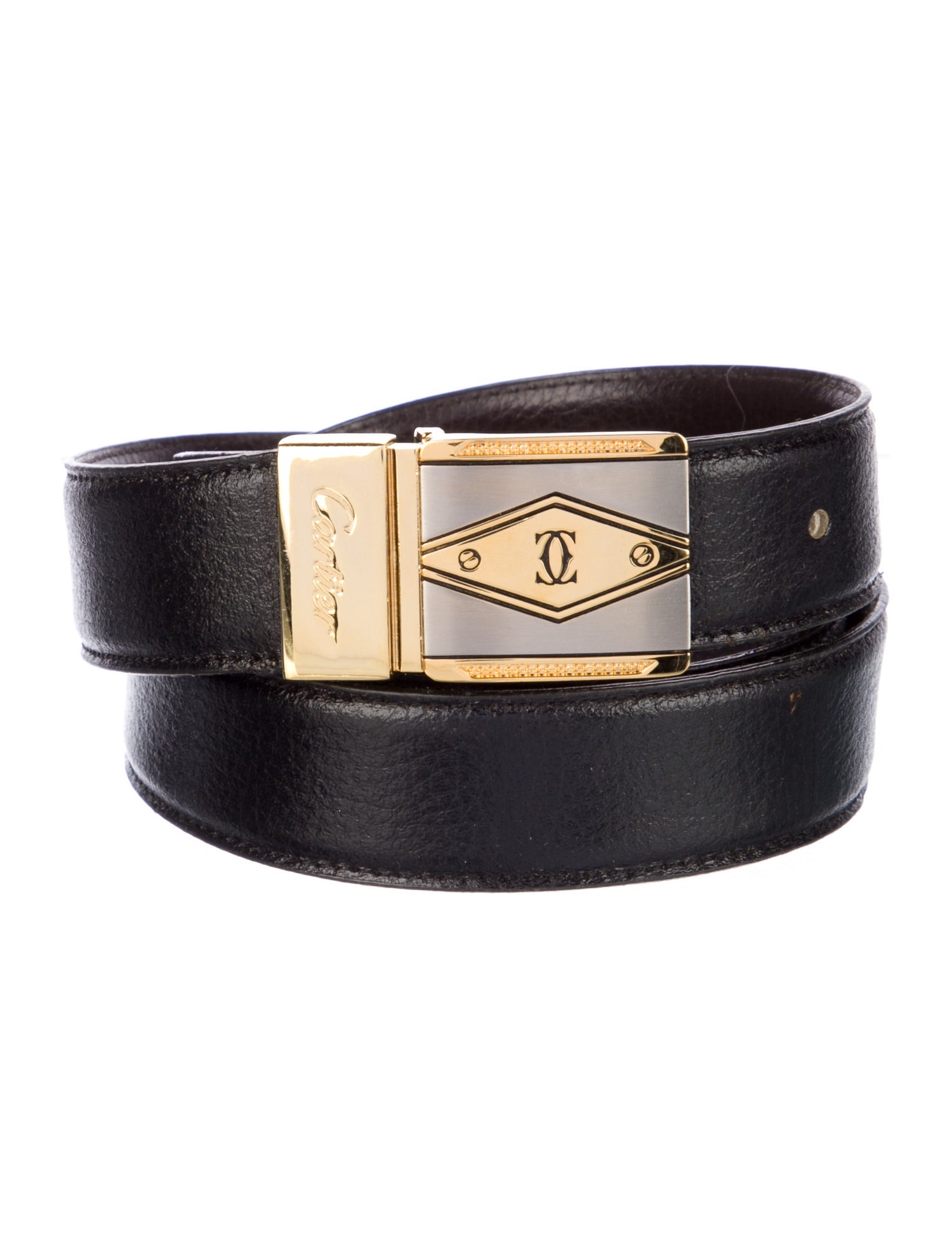 Cartier Vintage Leather Belt