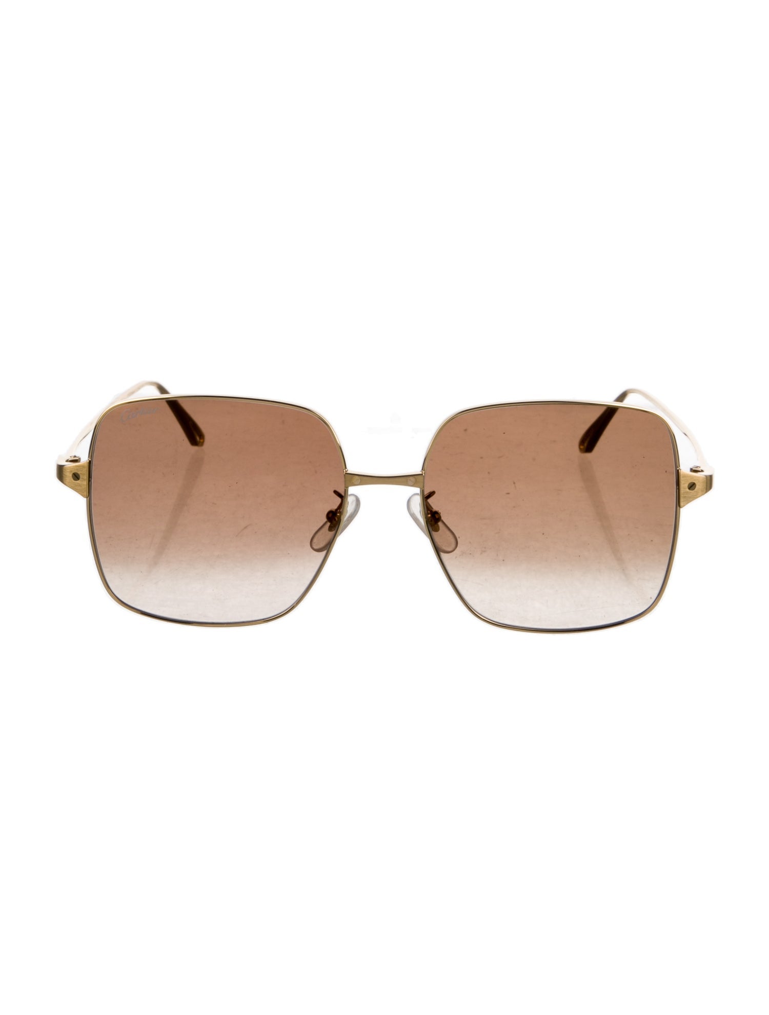 Cartier Oversize Gradient Sunglasses