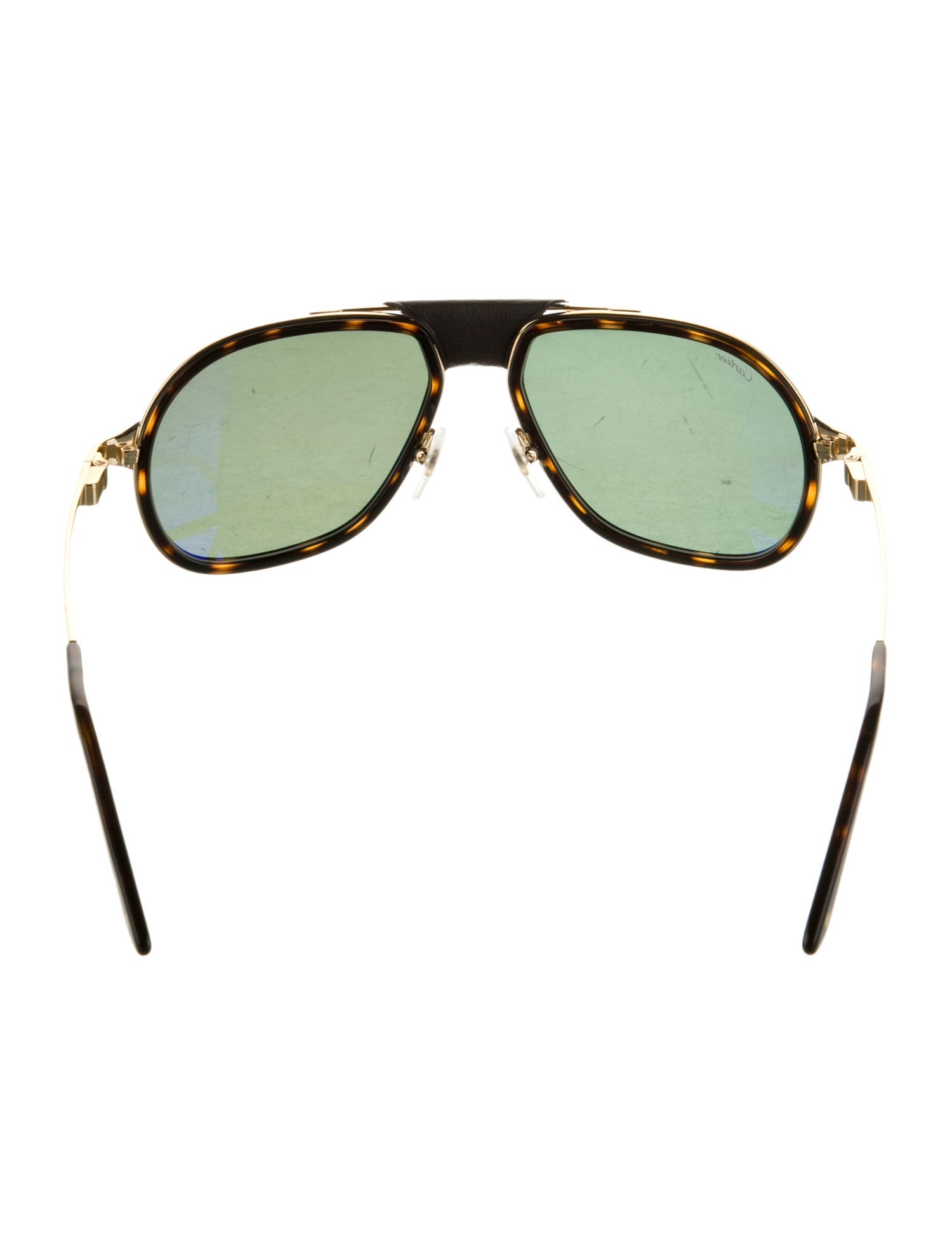 Cartier Santos Aviator Sunglasses w/ Tags