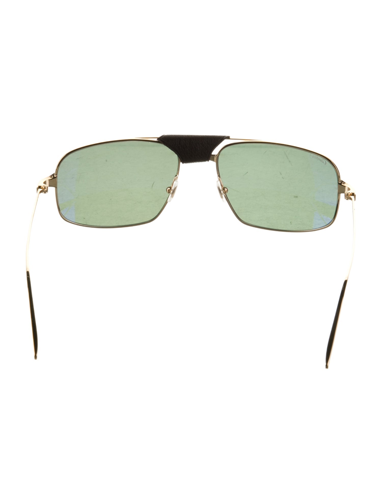 Cartier Santos de Cartier Navigator Square Sunglasses w/ Tags