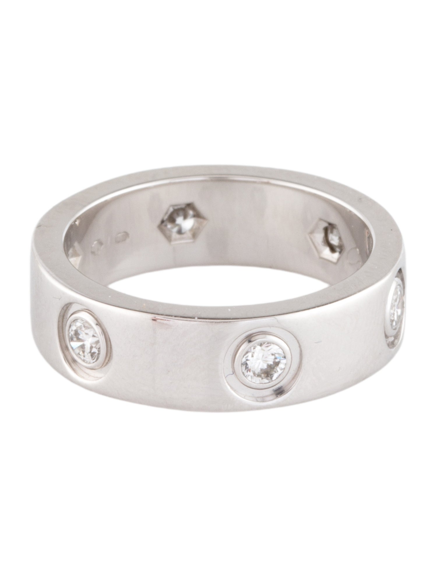 Cartier Vintage 6 Diamonds LOVE Ring