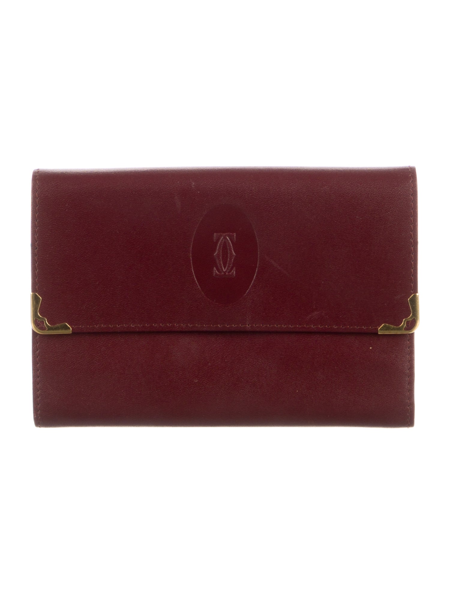 Cartier Leather Trifold Wallet