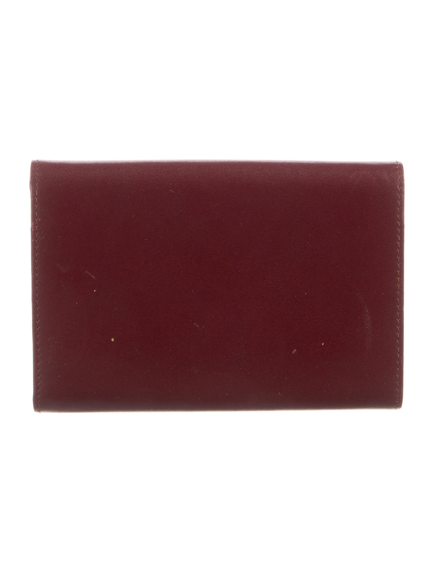 Cartier Leather Trifold Wallet