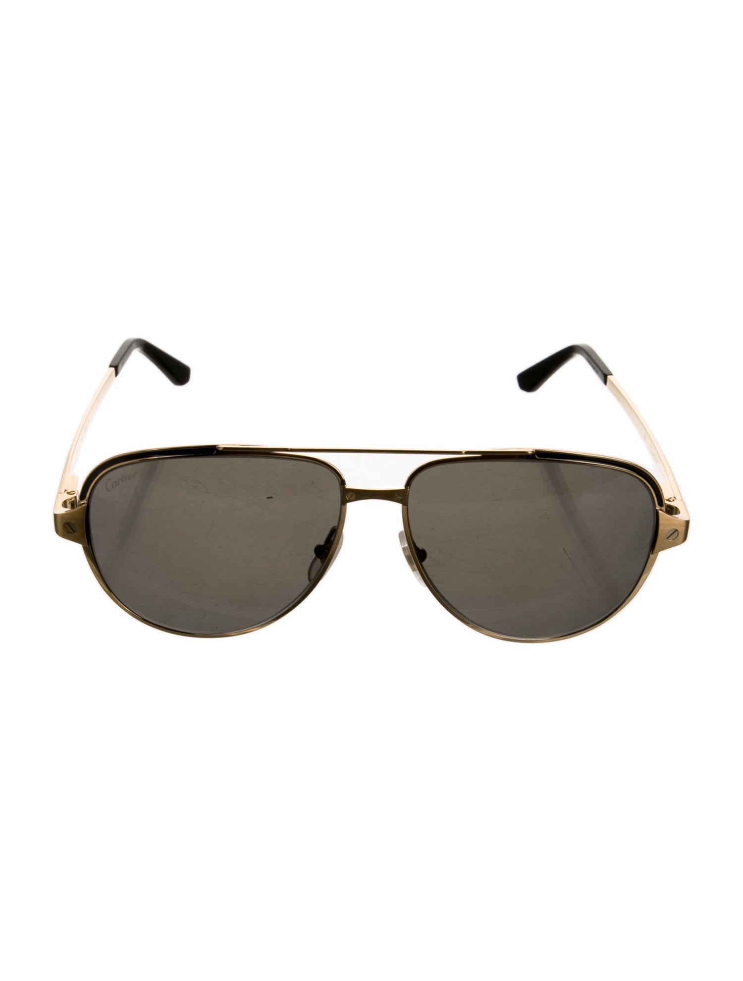 Cartier Aviator Tinted Sunglasses