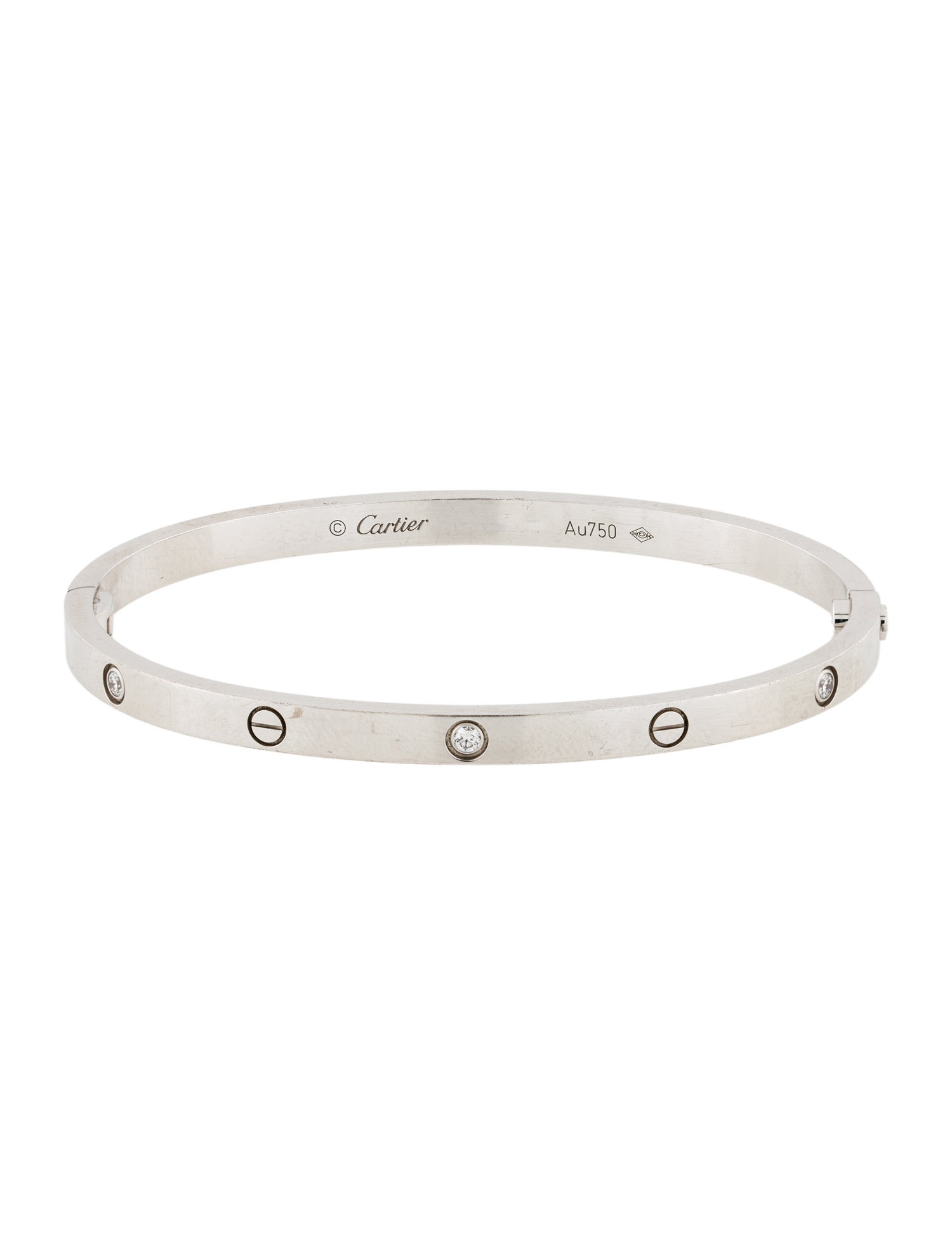 Cartier 6 Diamonds LOVE Bracelet, Small Model