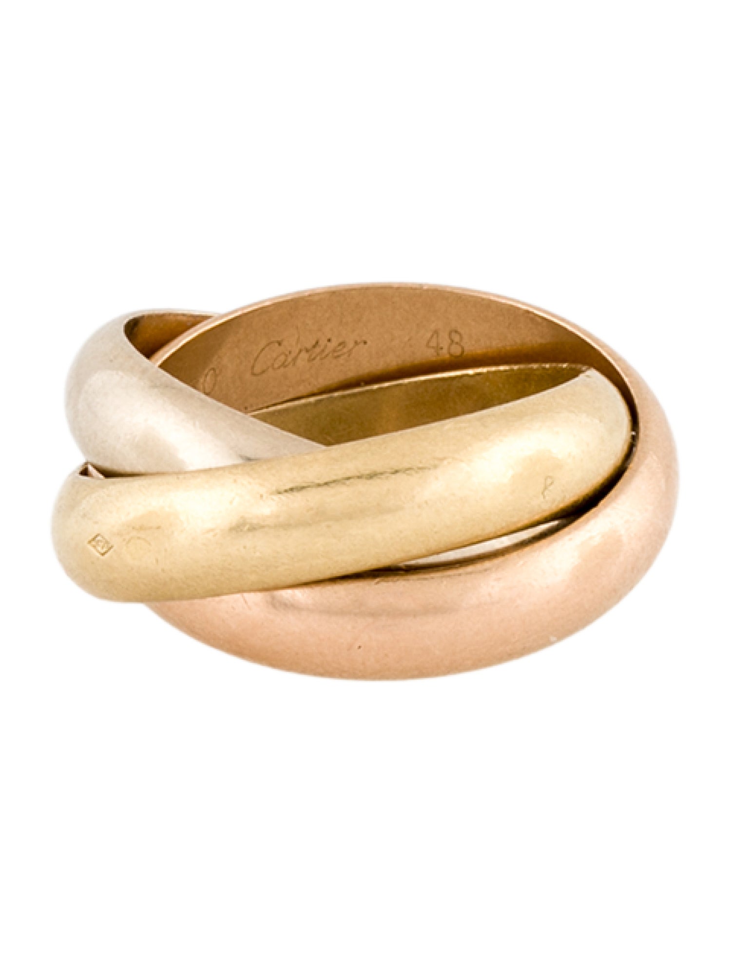 Cartier Vintage Trinity Ring, Large Model