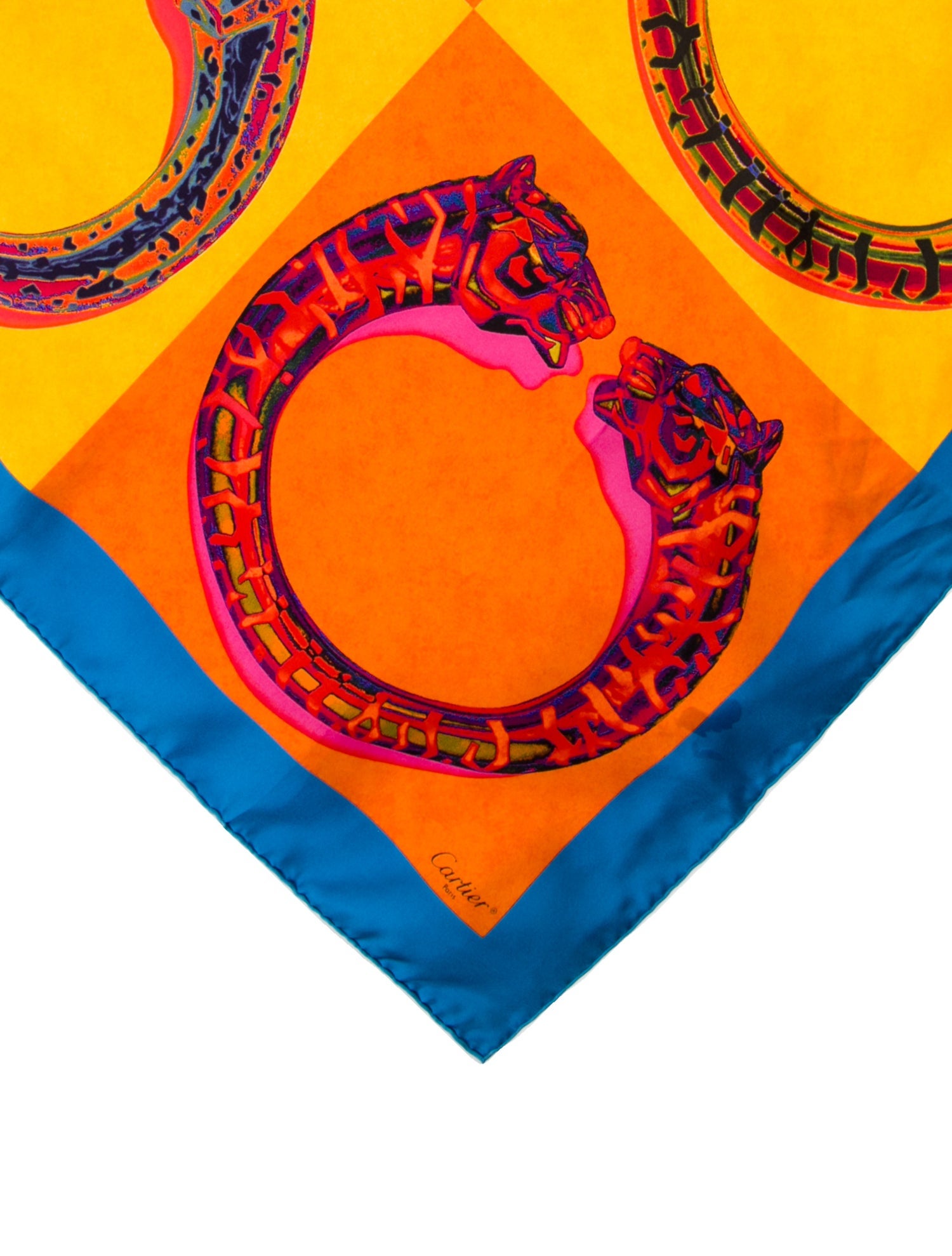 Cartier Silk Printed Scarf