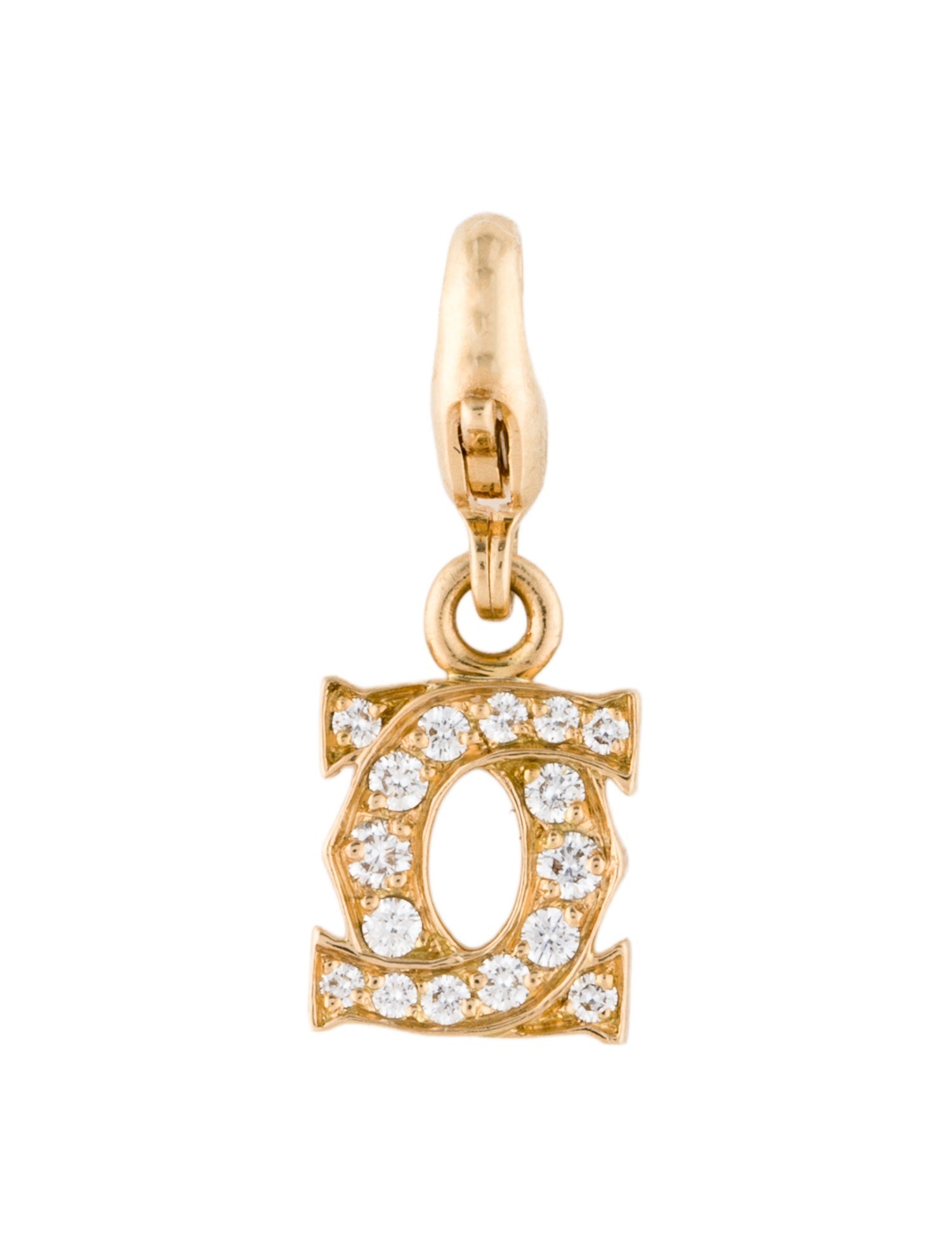 Cartier Vintage Baby Double C de Cartier Charm