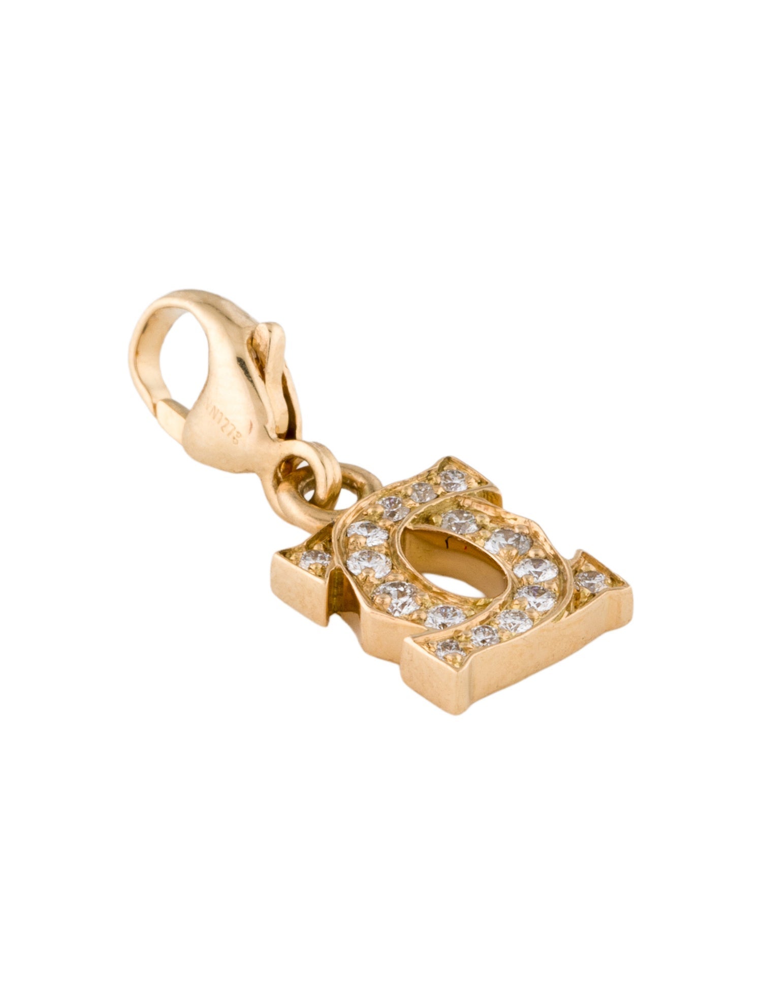 Cartier Vintage Baby Double C de Cartier Charm