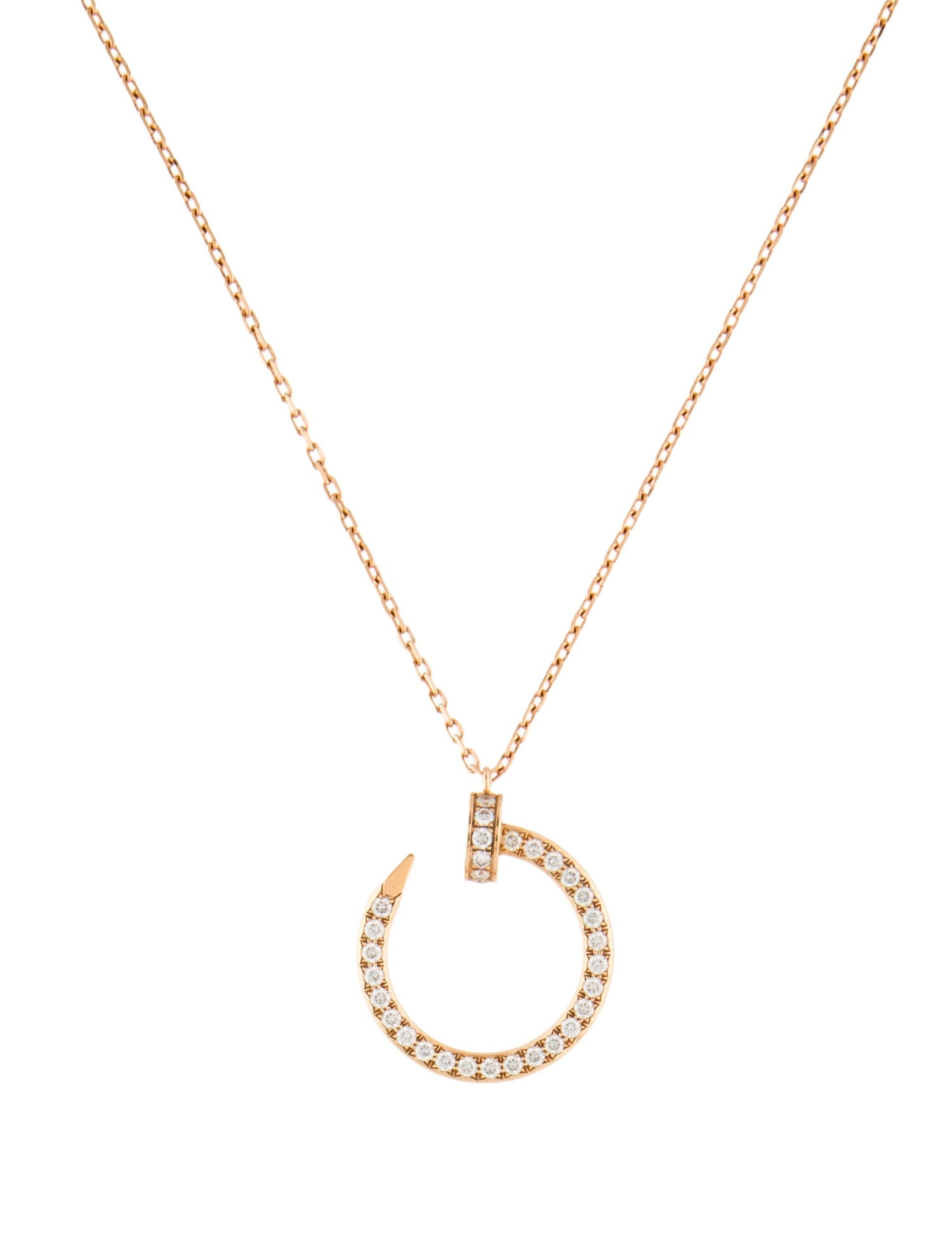 Cartier Diamonds Juste un Clou Pendant Necklace