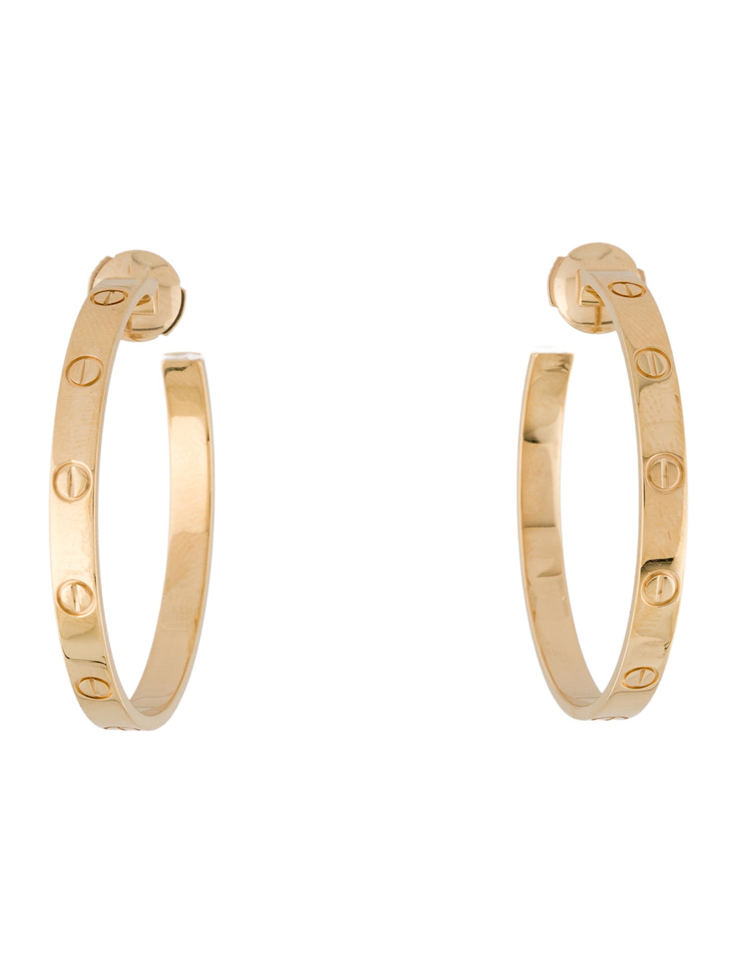 Cartier LOVE Hoop Earrings, Large Model