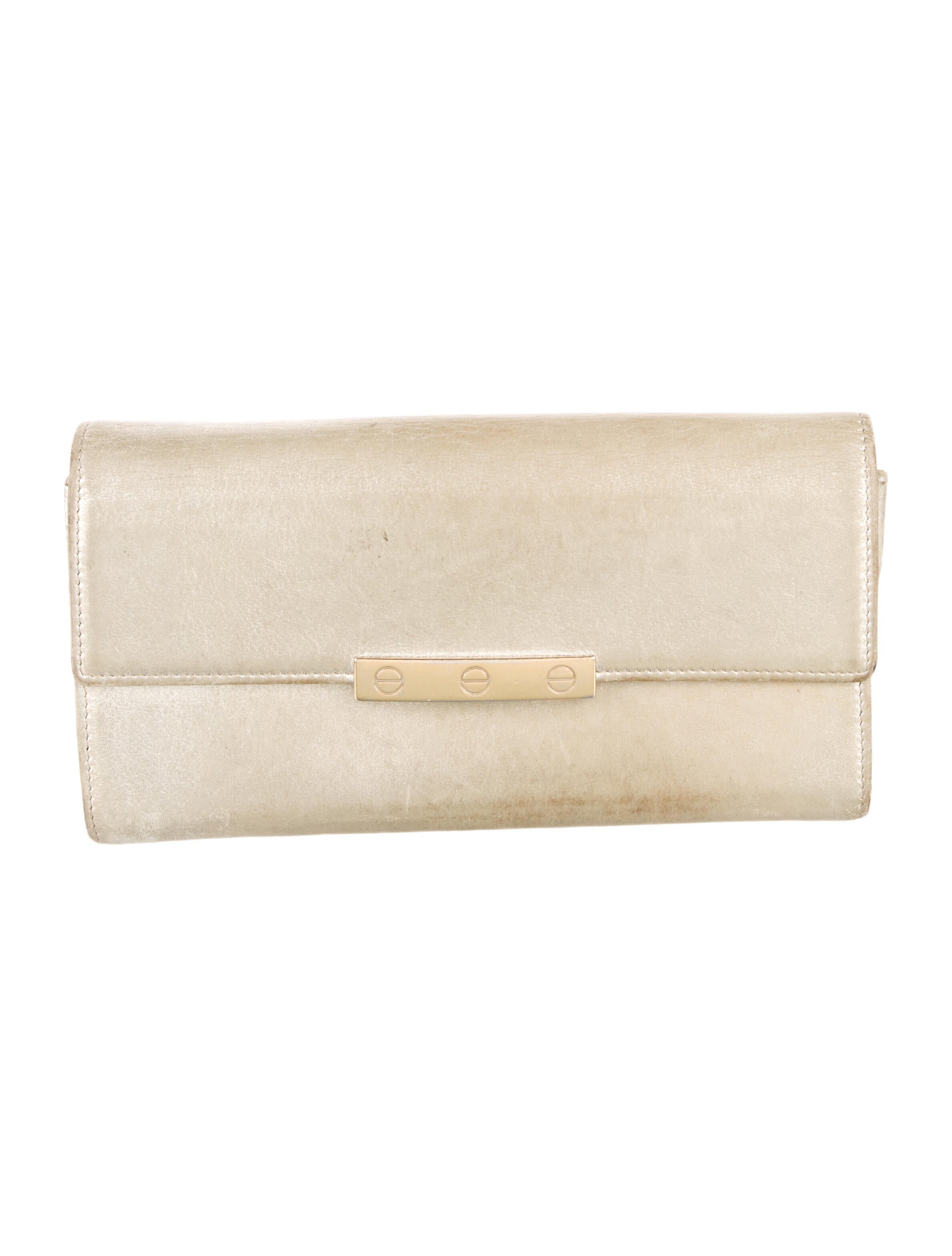 Cartier Leather Continental Wallet