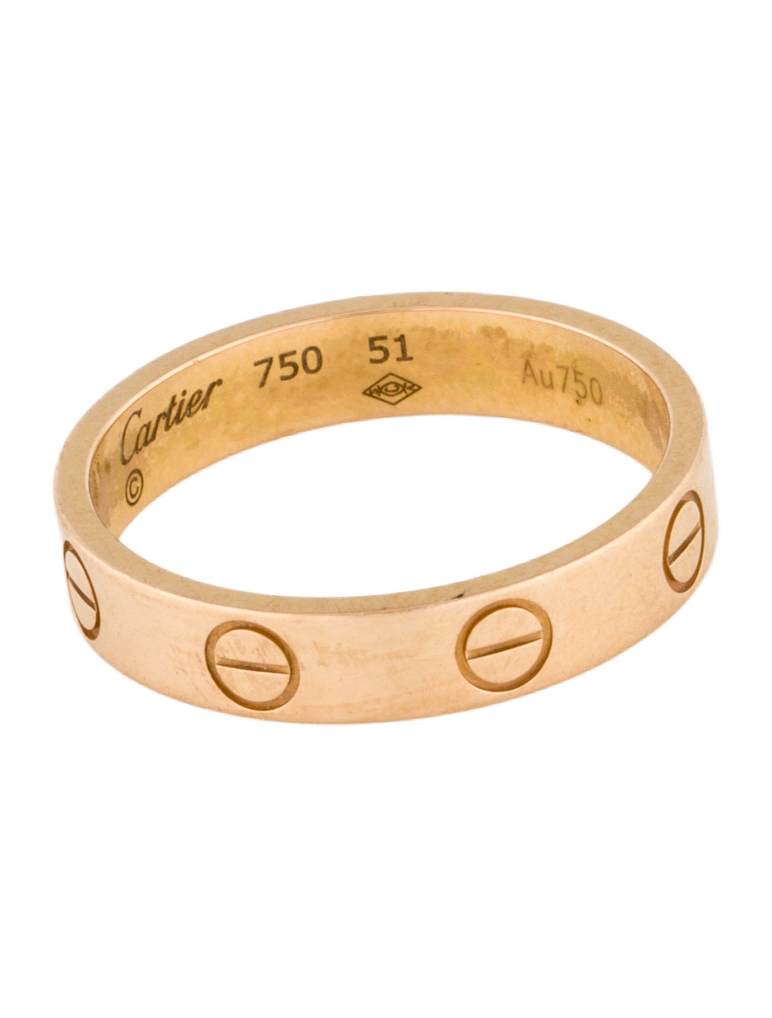 Cartier LOVE Ring, Small Model