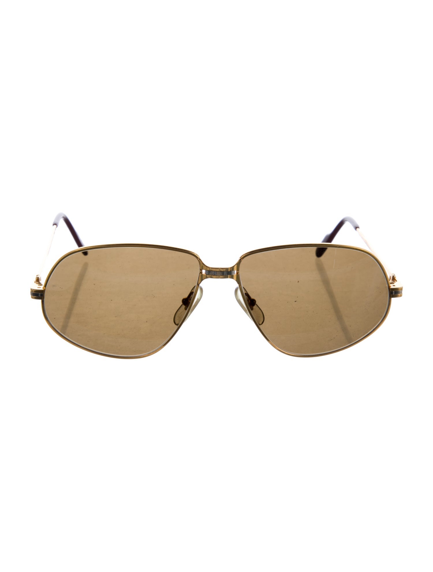 Cartier Aviator Tinted Sunglasses