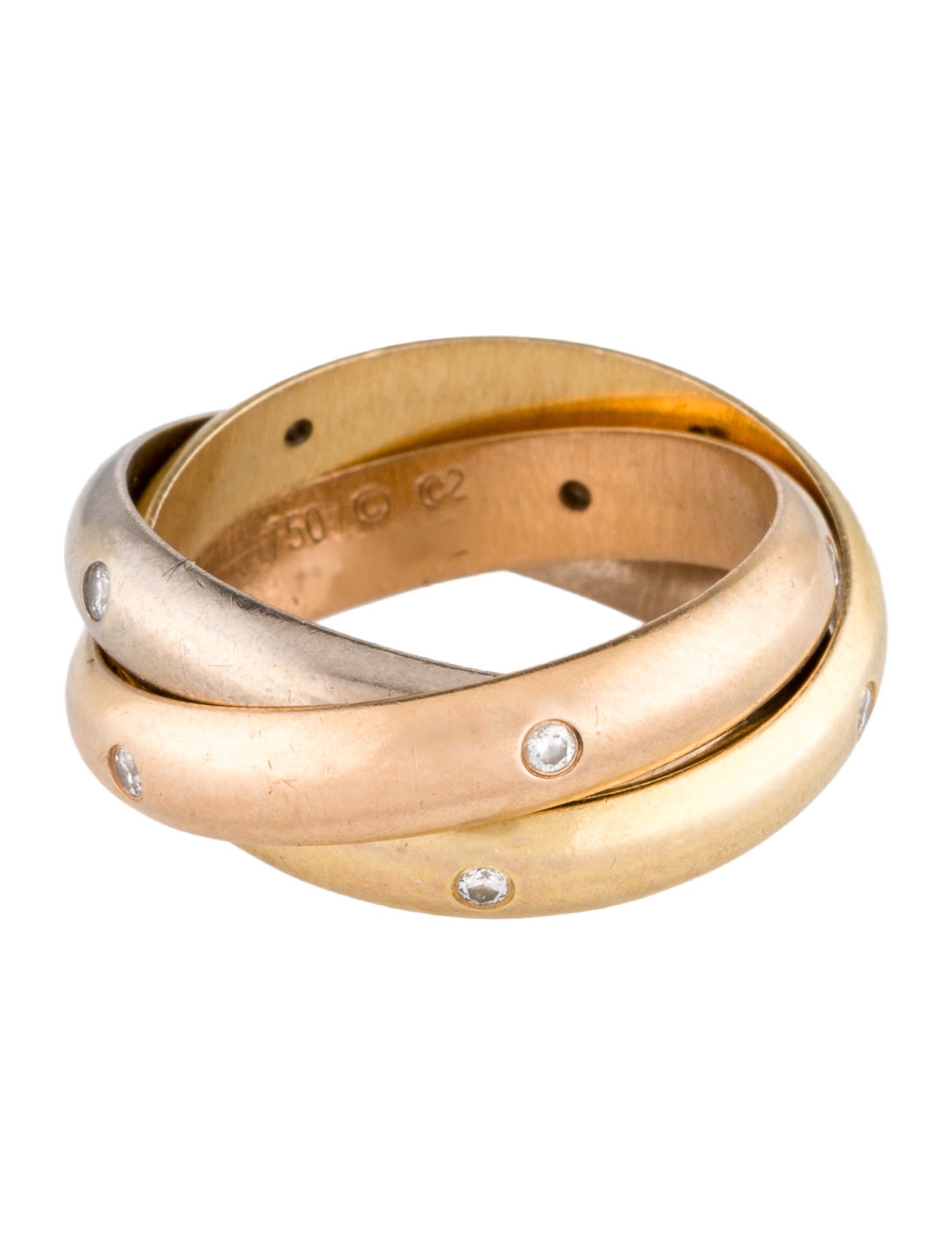 Cartier Diamond Trinity Ring