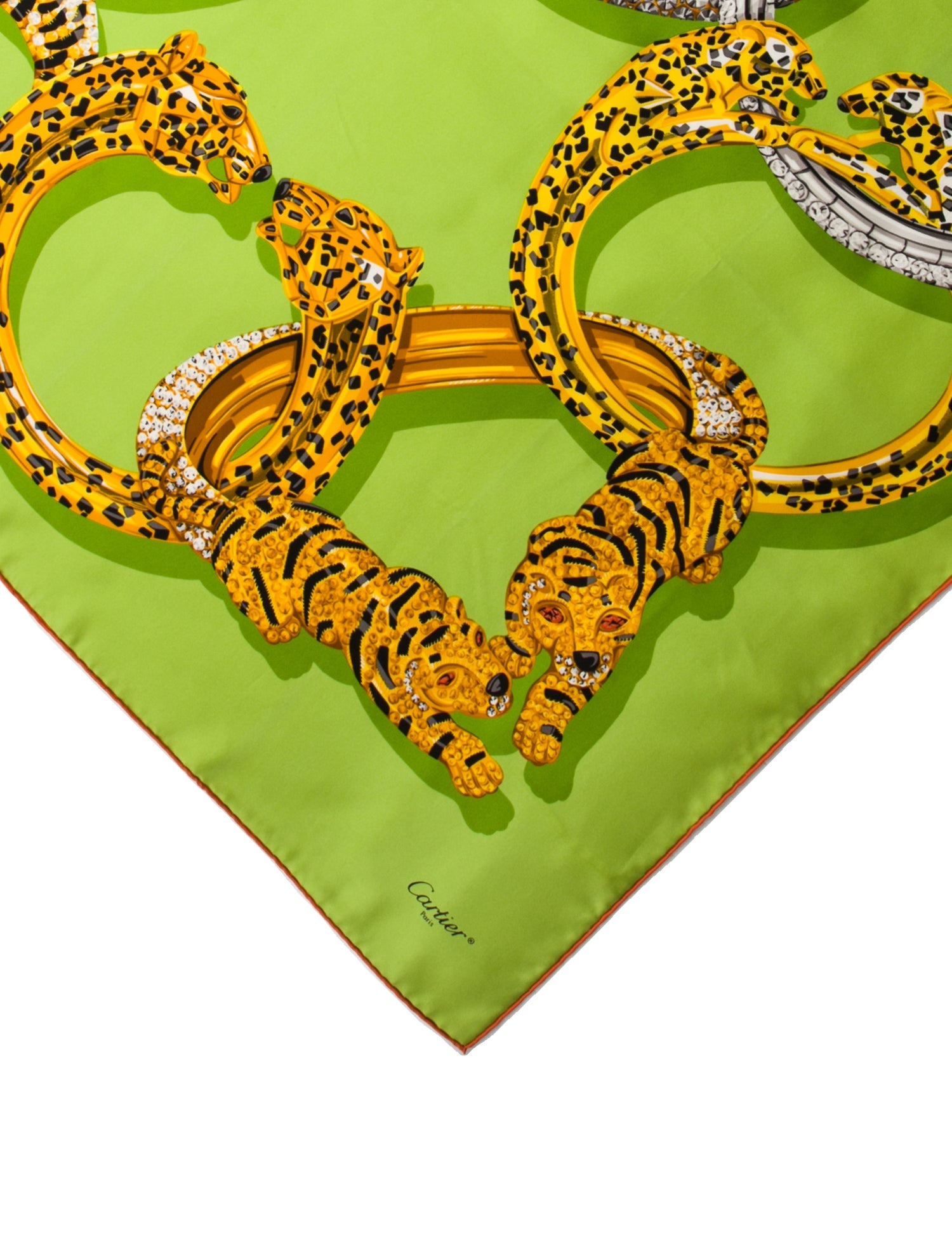Cartier Silk Printed Scarf