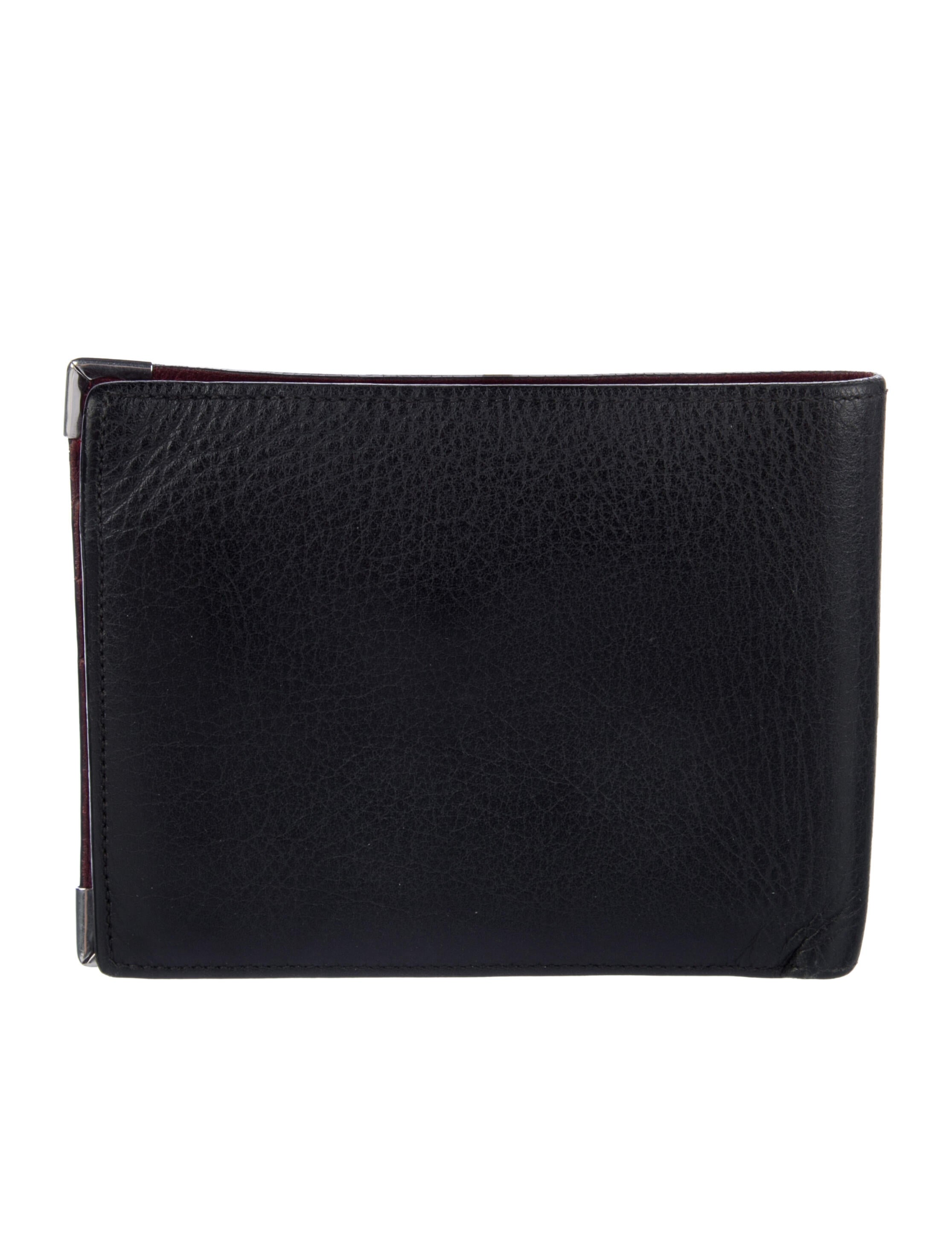 Cartier Leather Bifold Wallet