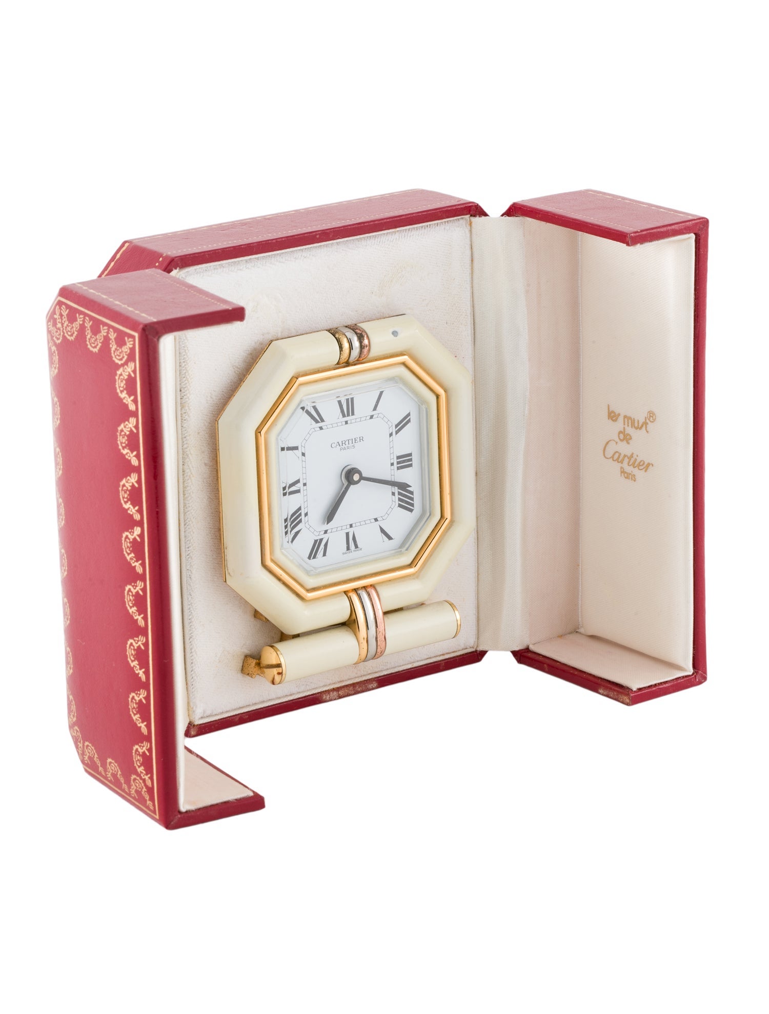 Cartier Must de Cartier Travel Alarm Clock