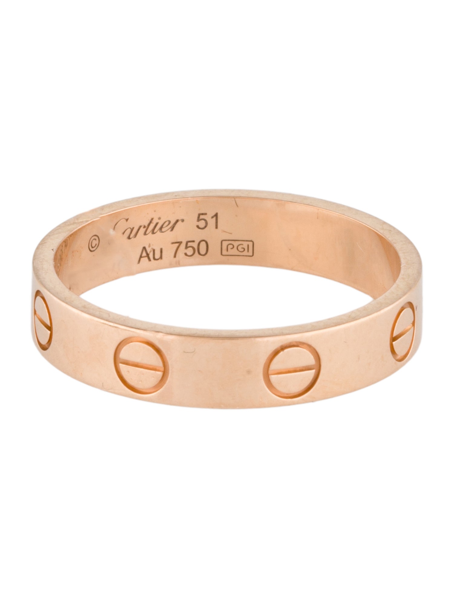 Cartier LOVE Ring, Small Model