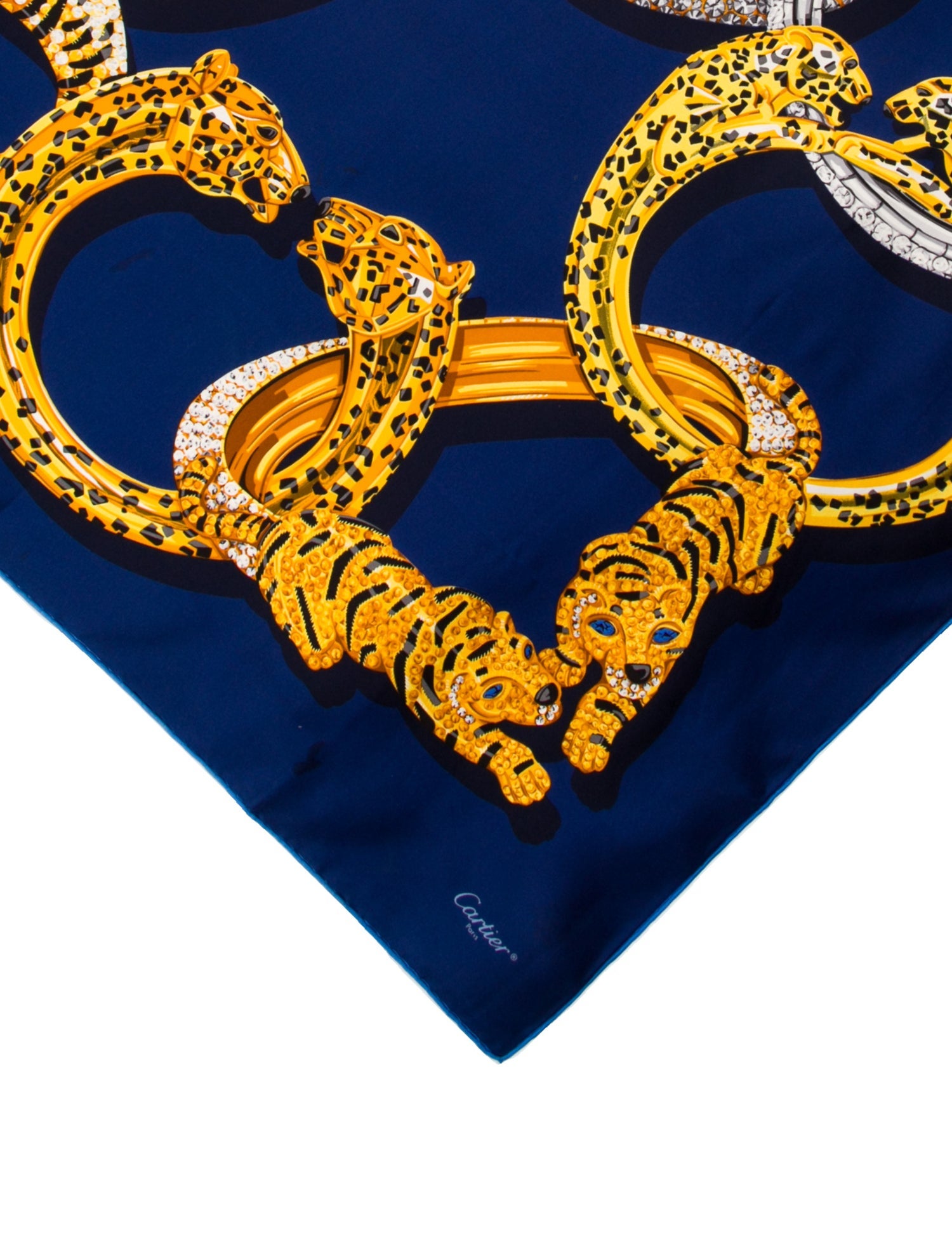 Cartier Silk Printed Scarf