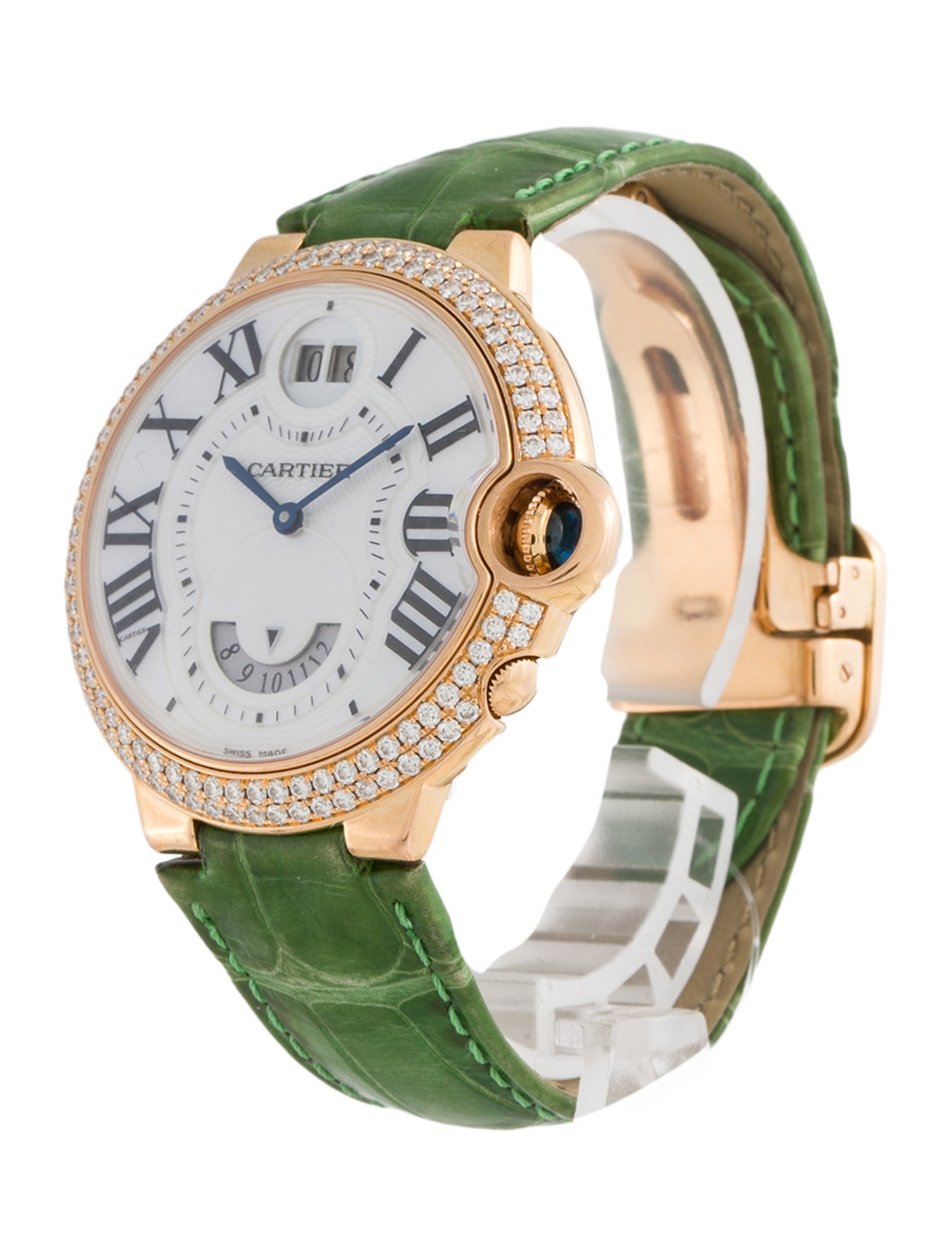 Cartier Ballon Bleu Dual Time Watch