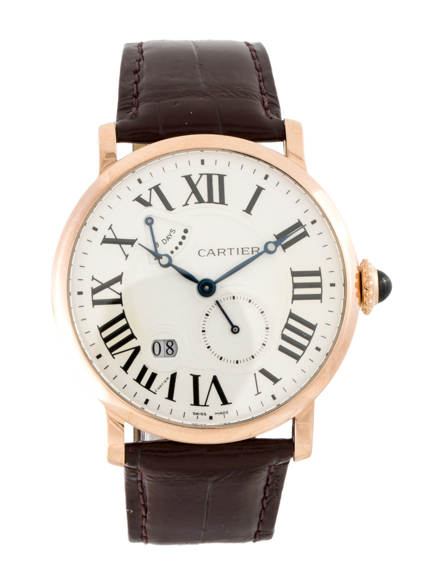 Cartier Rotonde de Cartier grande date 8 jours de réserve de marche Watch