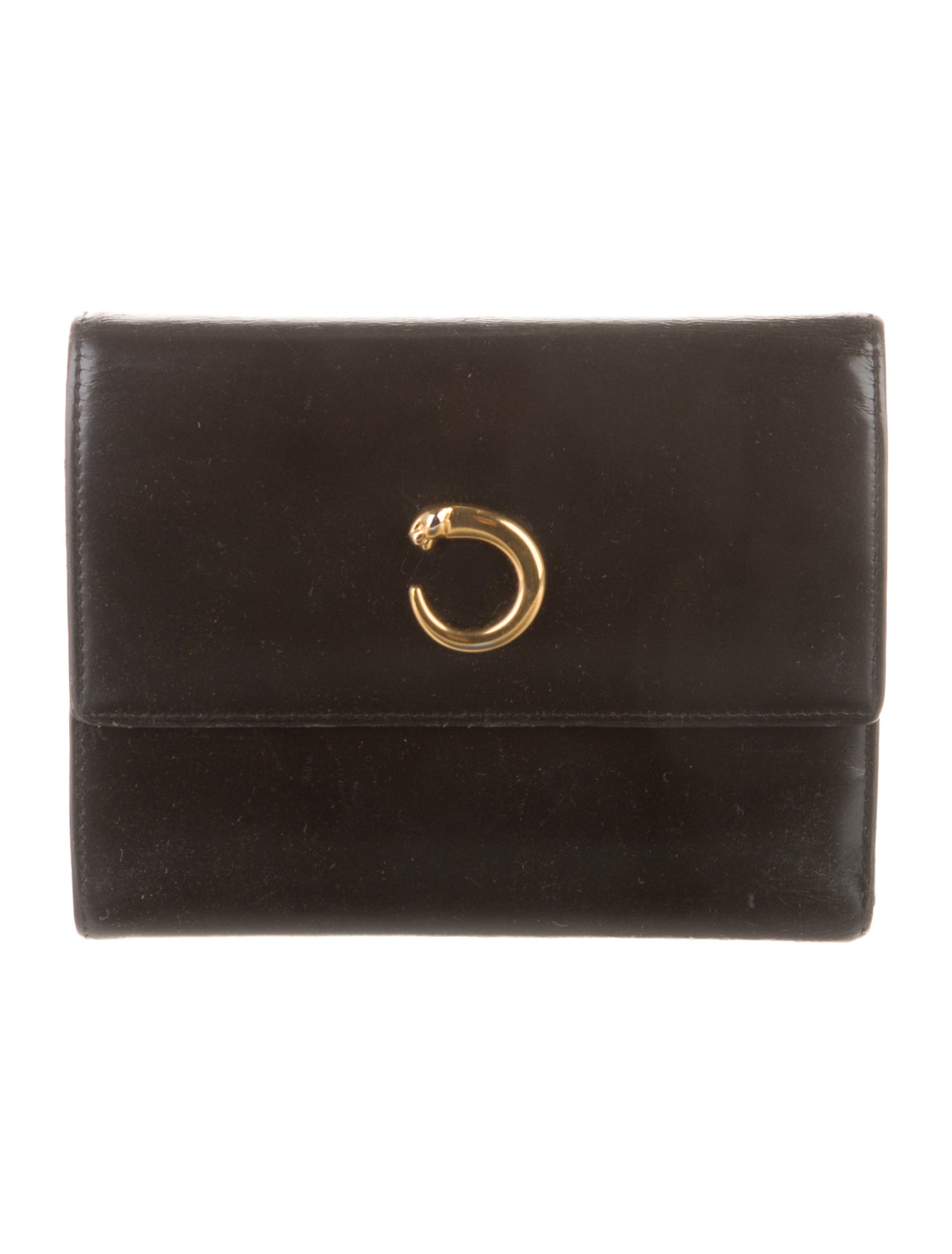 Cartier Leather Trifold Wallet