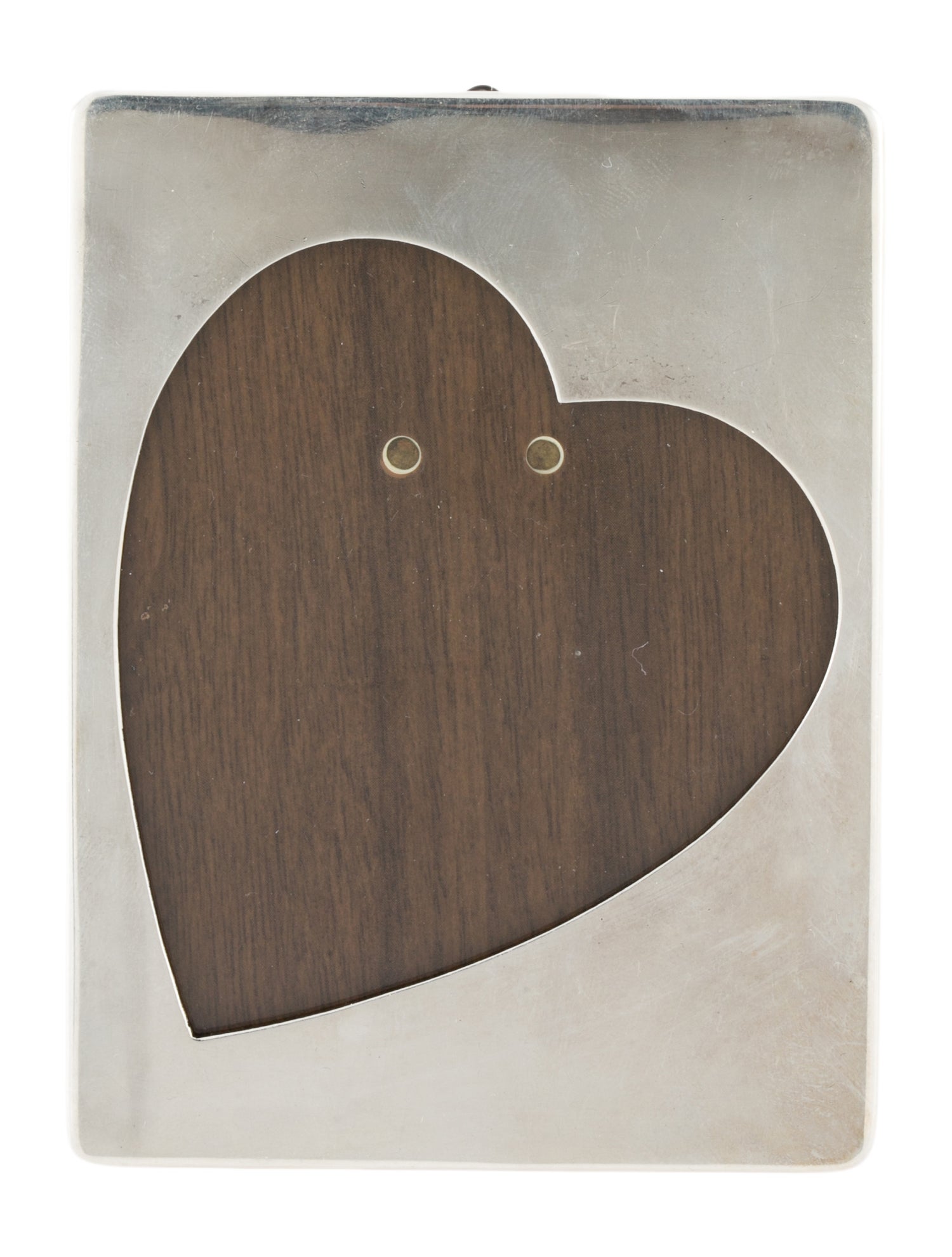 Cartier Sterling Heart Picture Frame