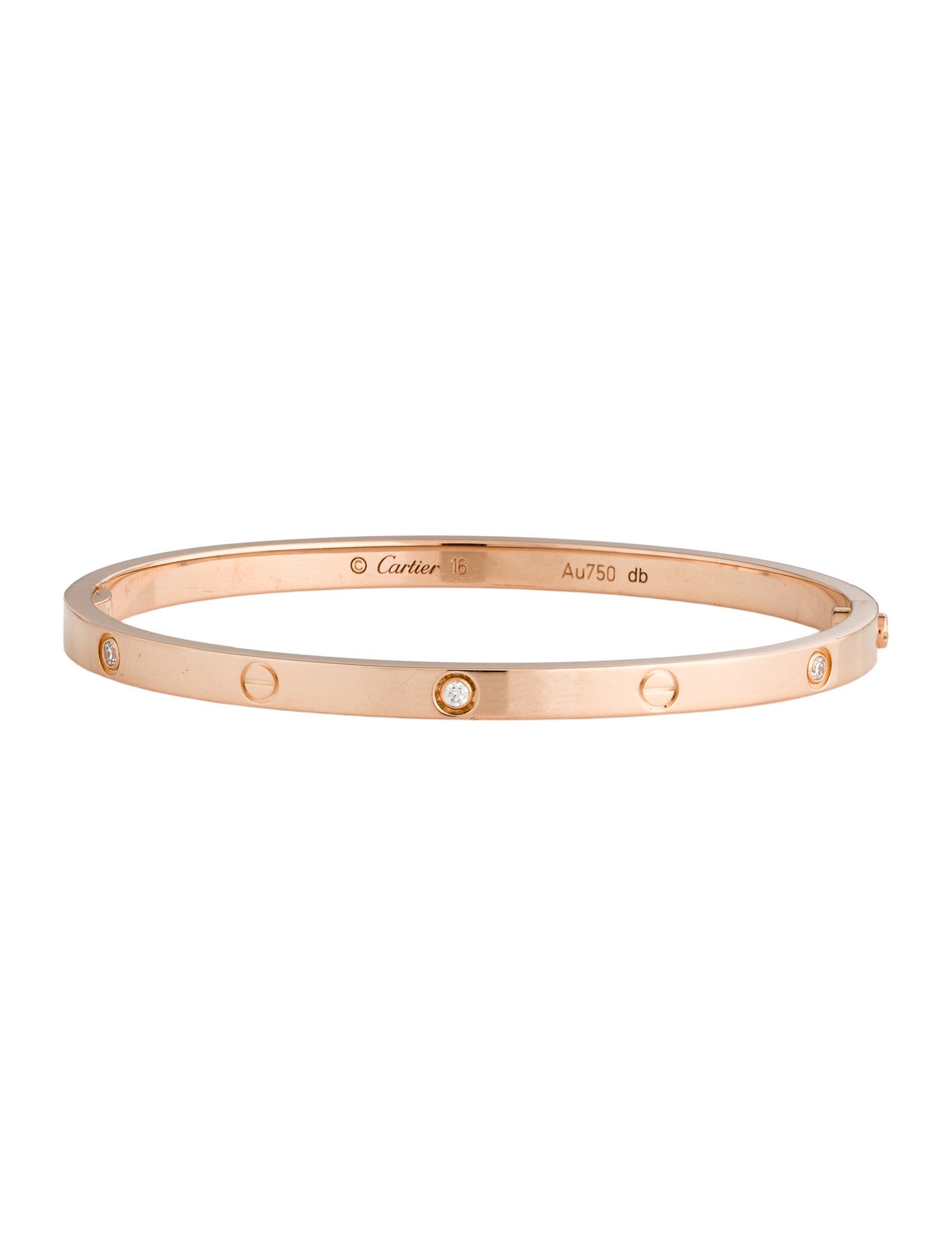 Cartier 6 Diamond Small LOVE Bracelet