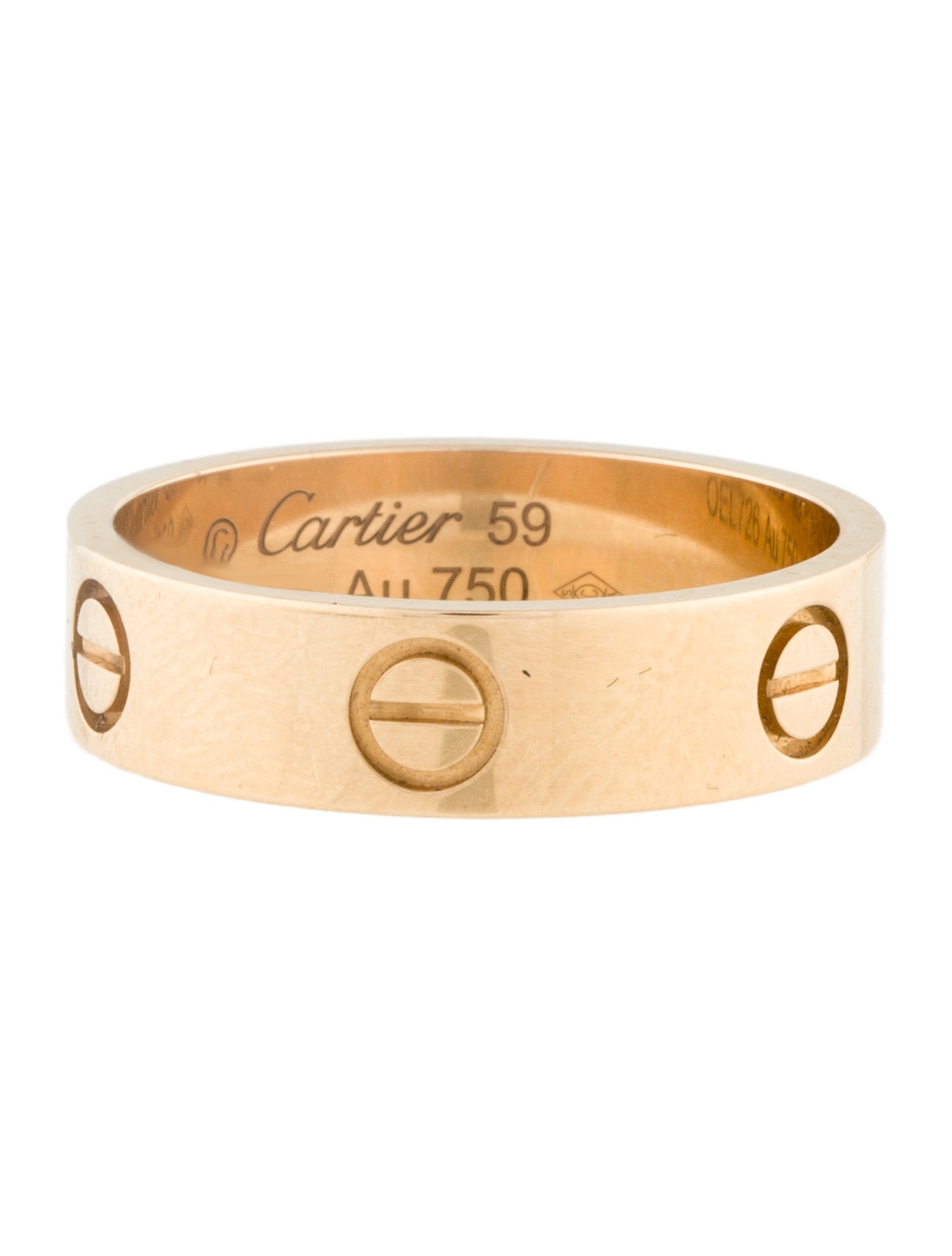 Cartier LOVE Ring, Classic Model