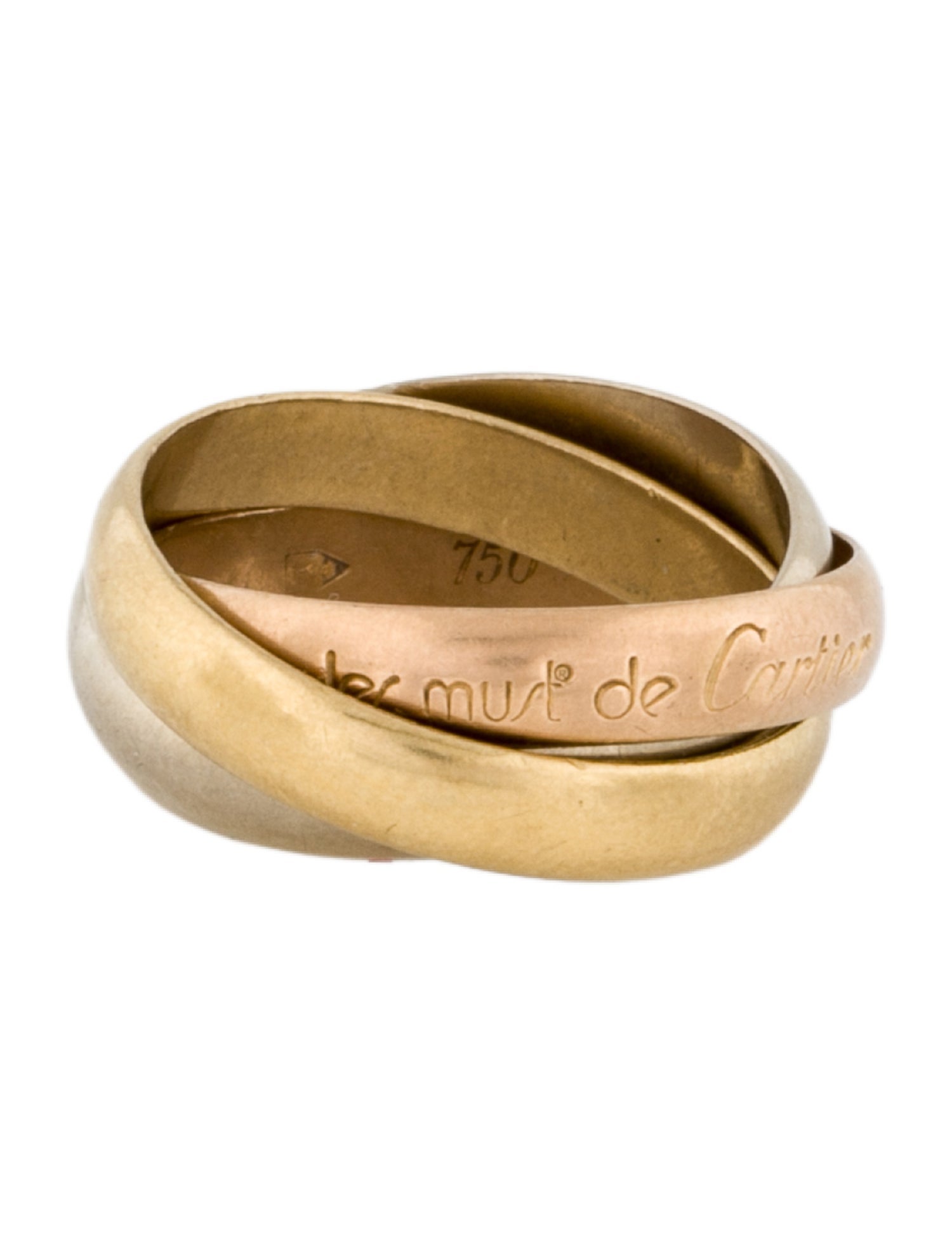 Cartier Vintage Les Must de Cartier Trinity Ring