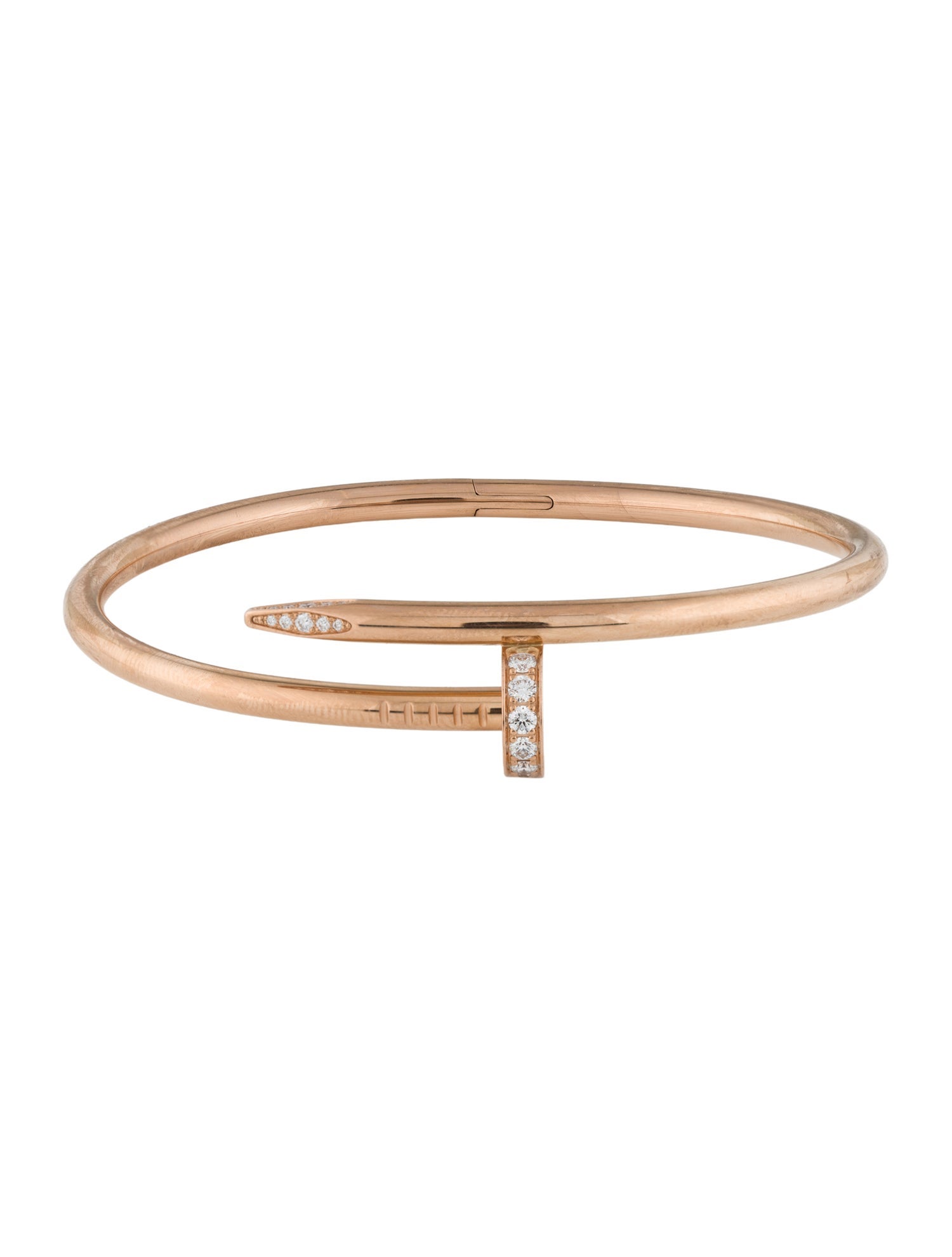 Cartier Juste un Clou Bracelet, Classic Model, Diamonds