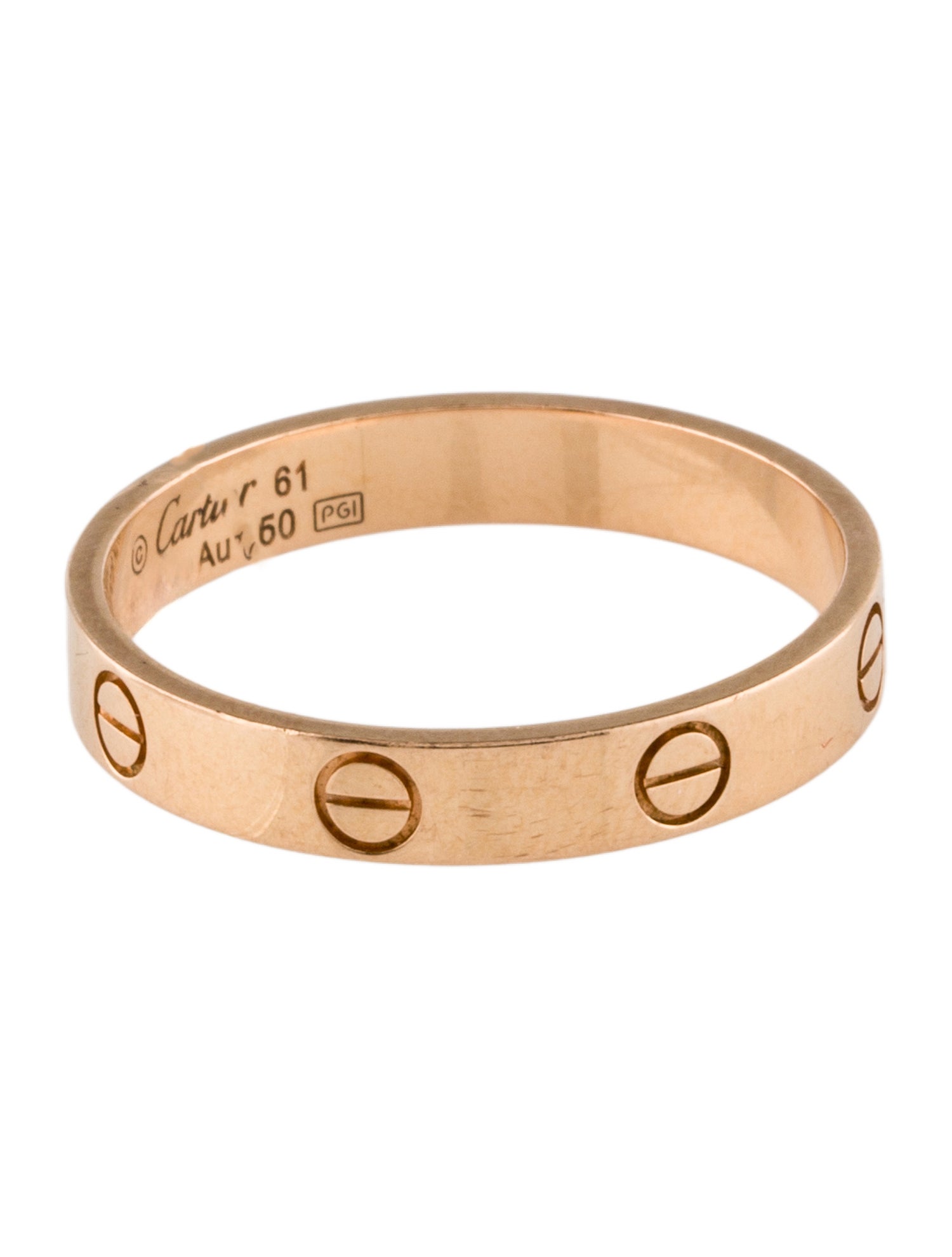 Cartier LOVE Ring, Small Model