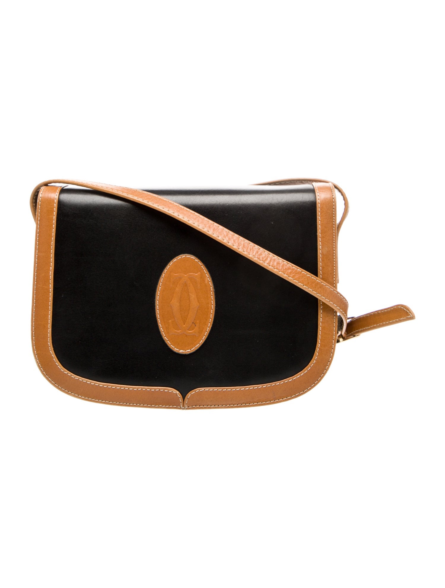 Cartier Leather Shoulder Bag