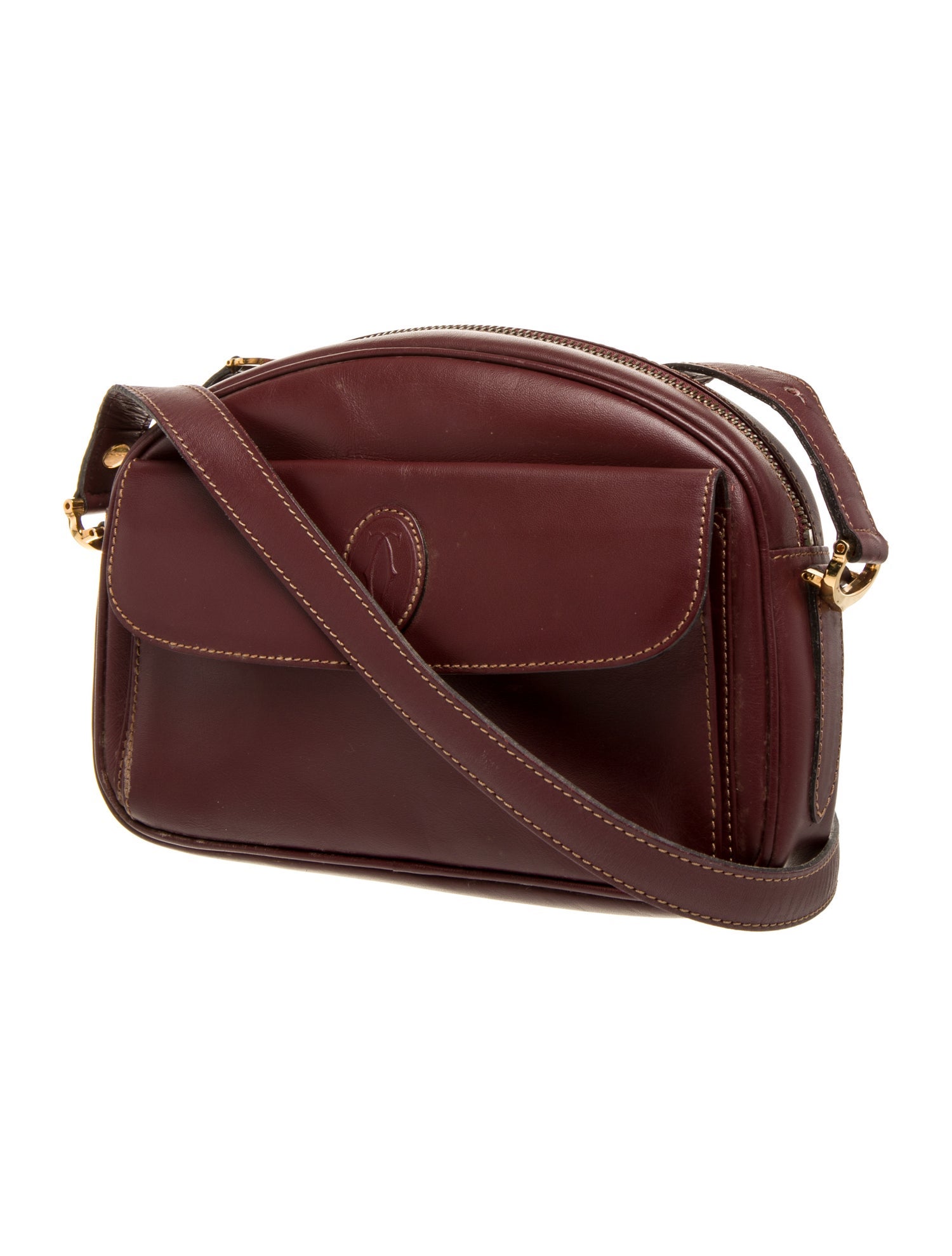 Cartier Leather Shoulder Bag