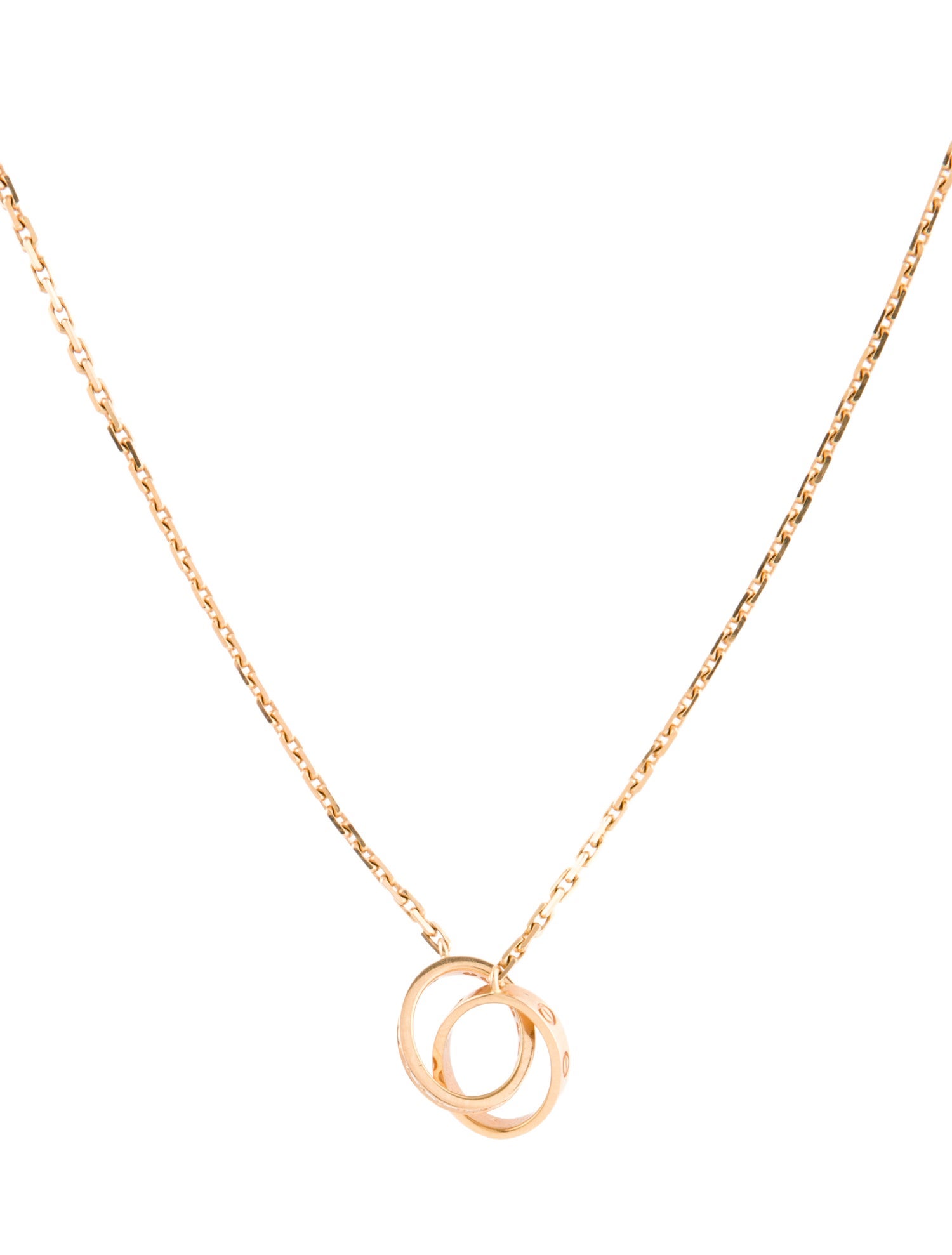Cartier LOVE Necklace, Half Pavéd