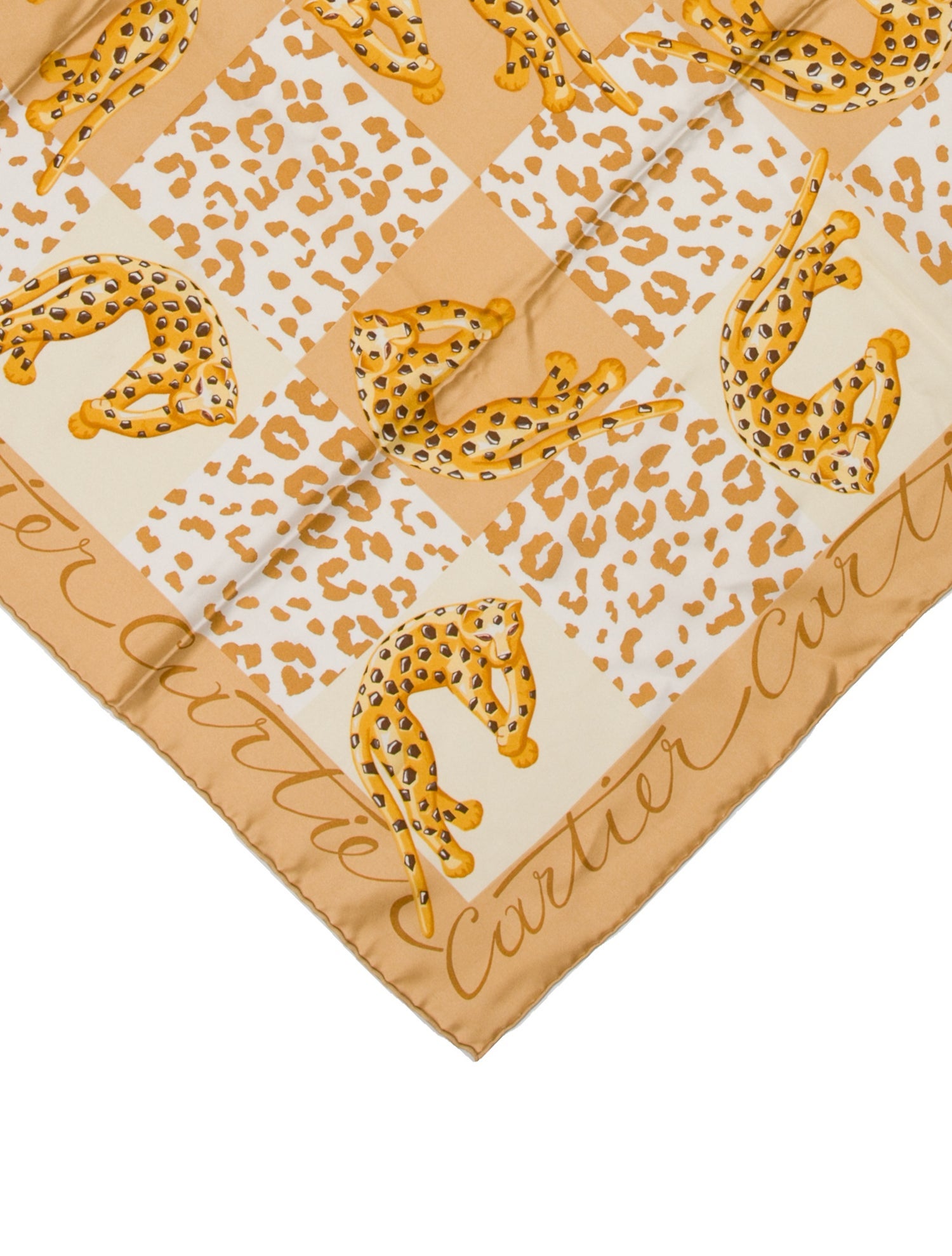 Cartier Silk Printed Scarf