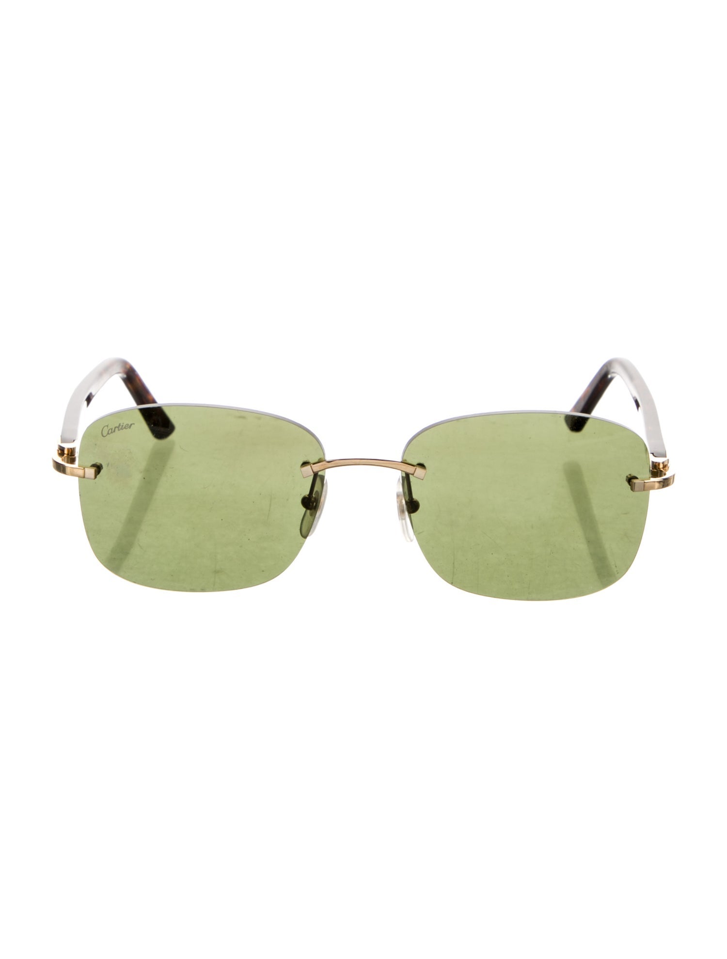 Cartier Square Tinted Sunglasses
