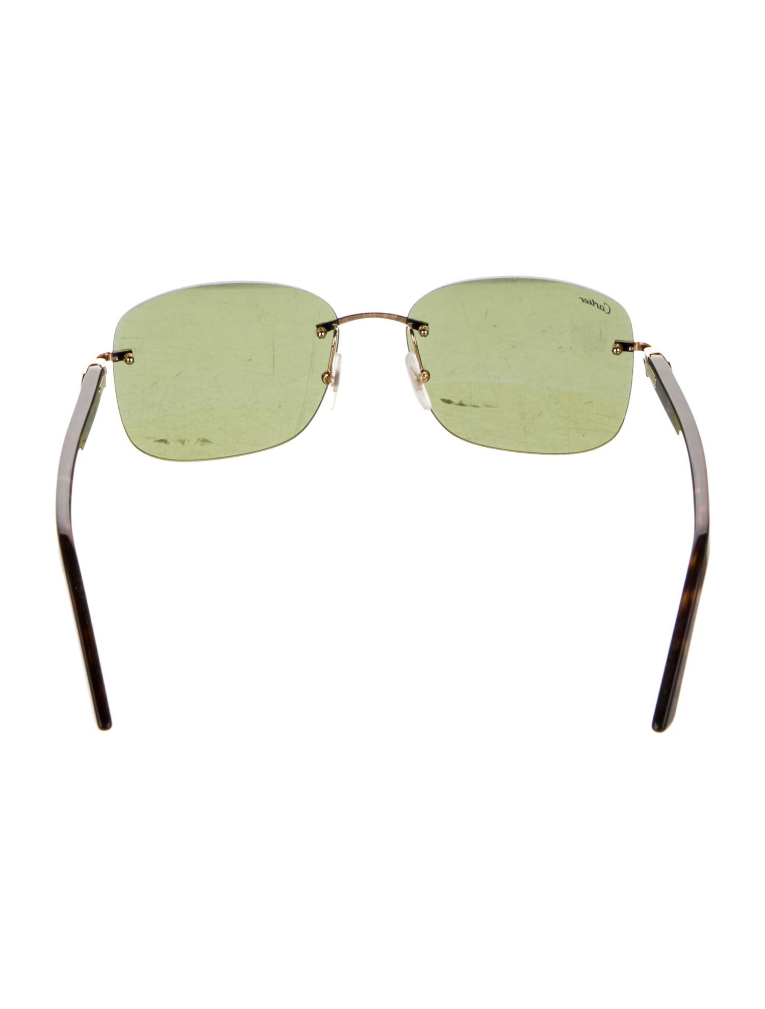 Cartier Square Tinted Sunglasses