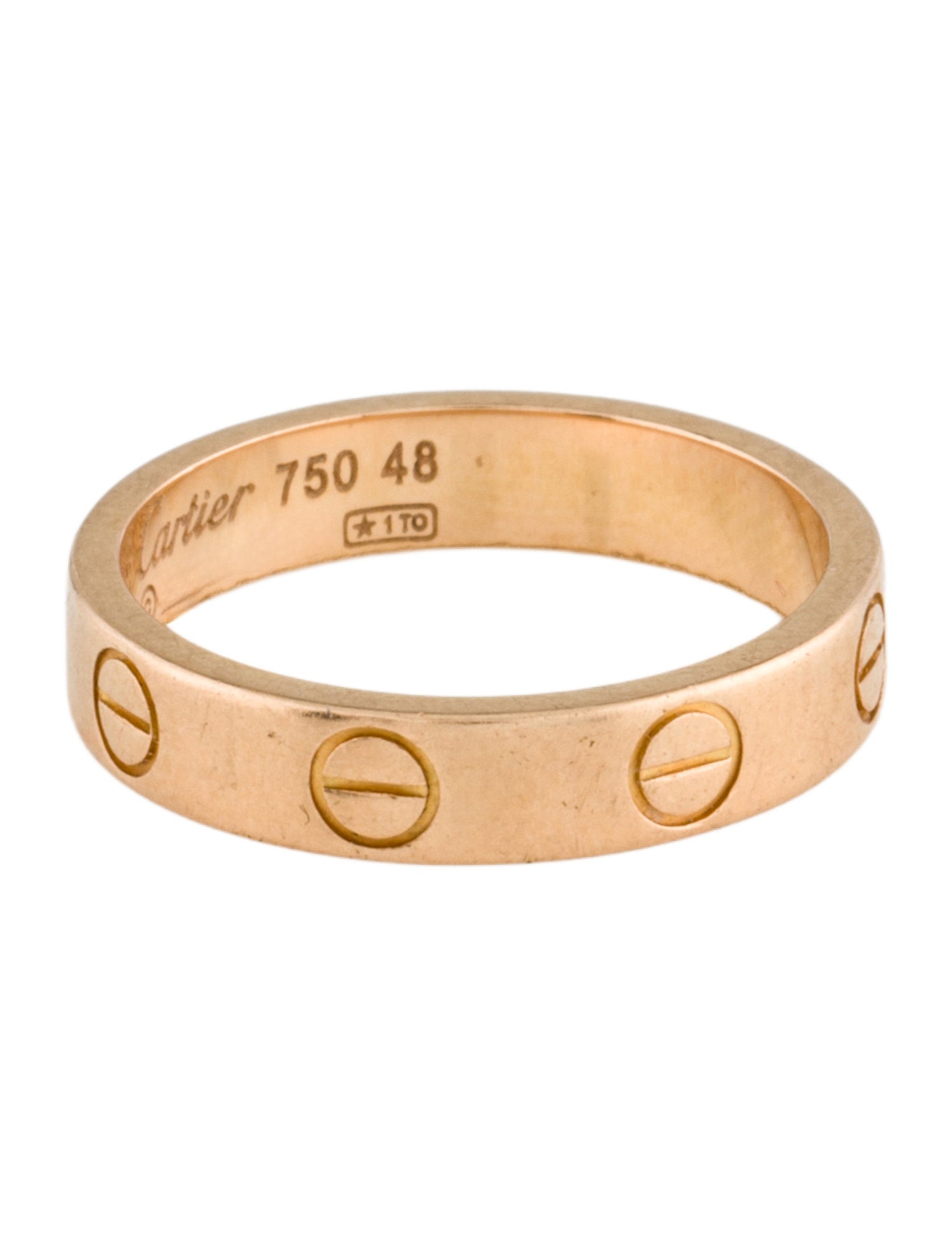 Cartier LOVE Ring, Small Model