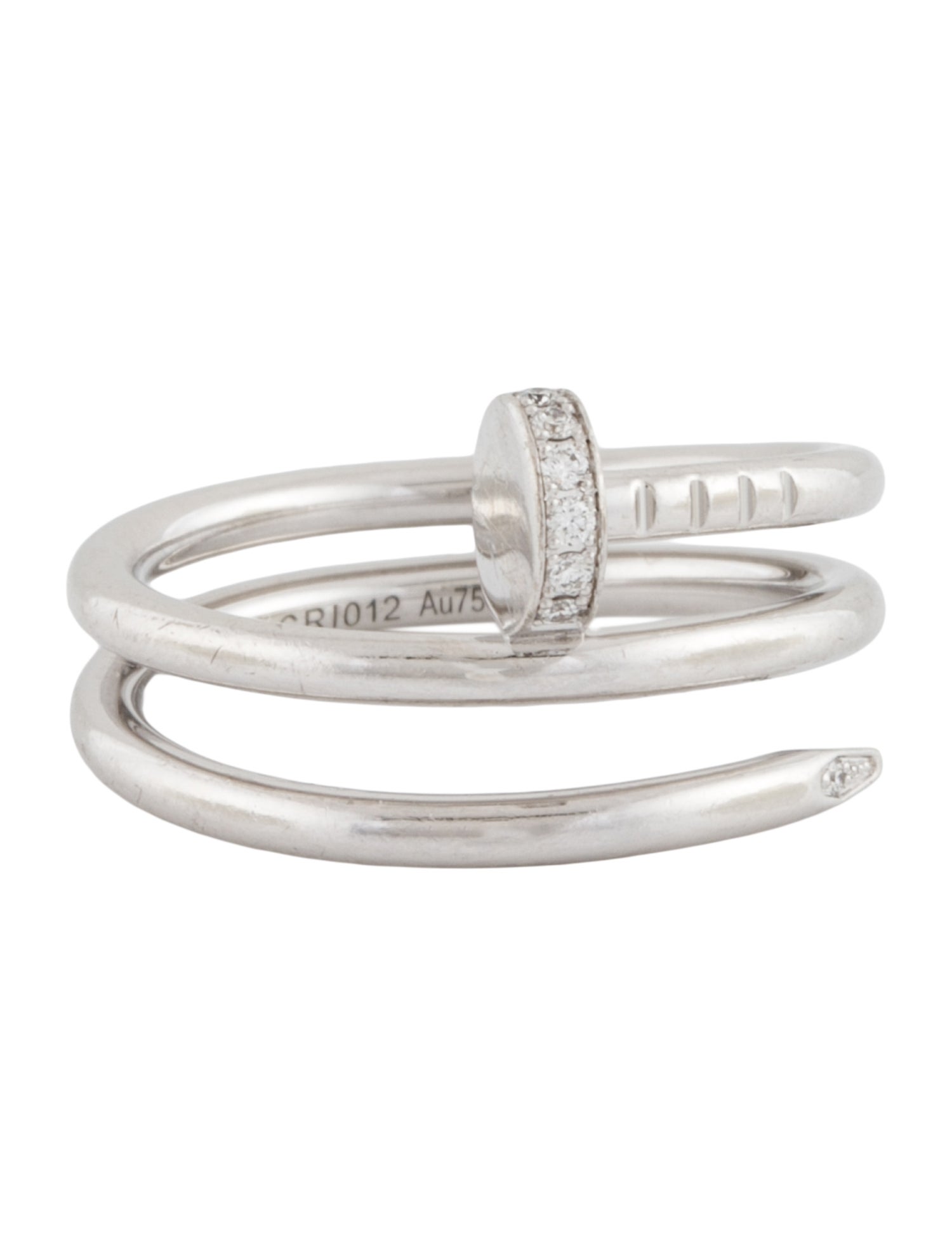 Cartier Diamond Juste un Clou Double Ring