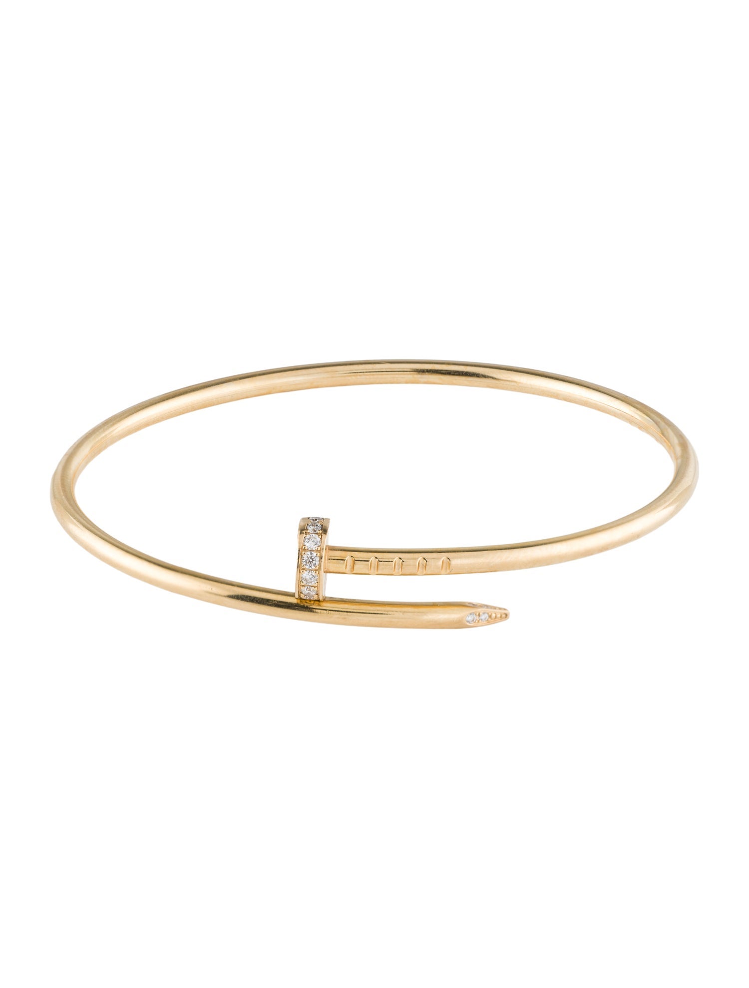 Cartier Diamond Juste un Clou Bracelet, Small Model