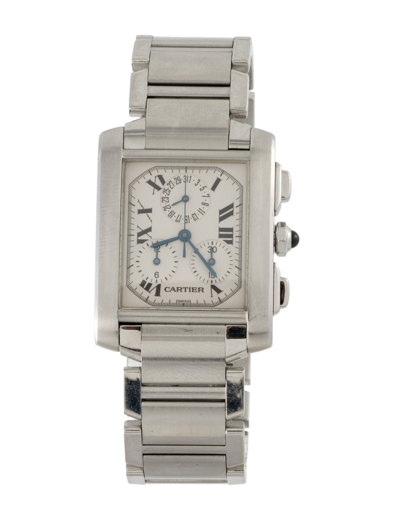 Cartier Tank Française Chronoflex Watch